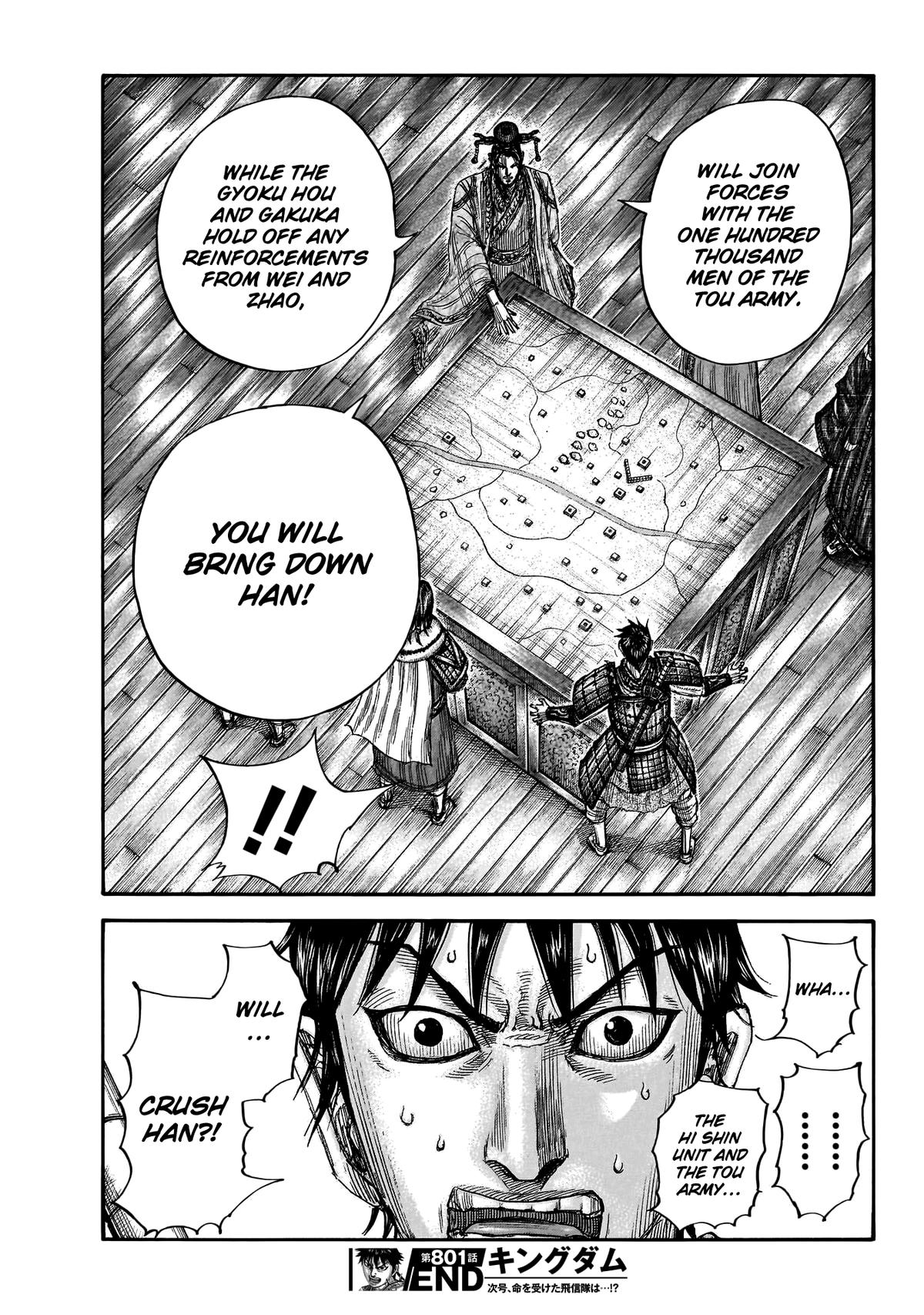 Kingdom English Chap 801 - Next Chap 802