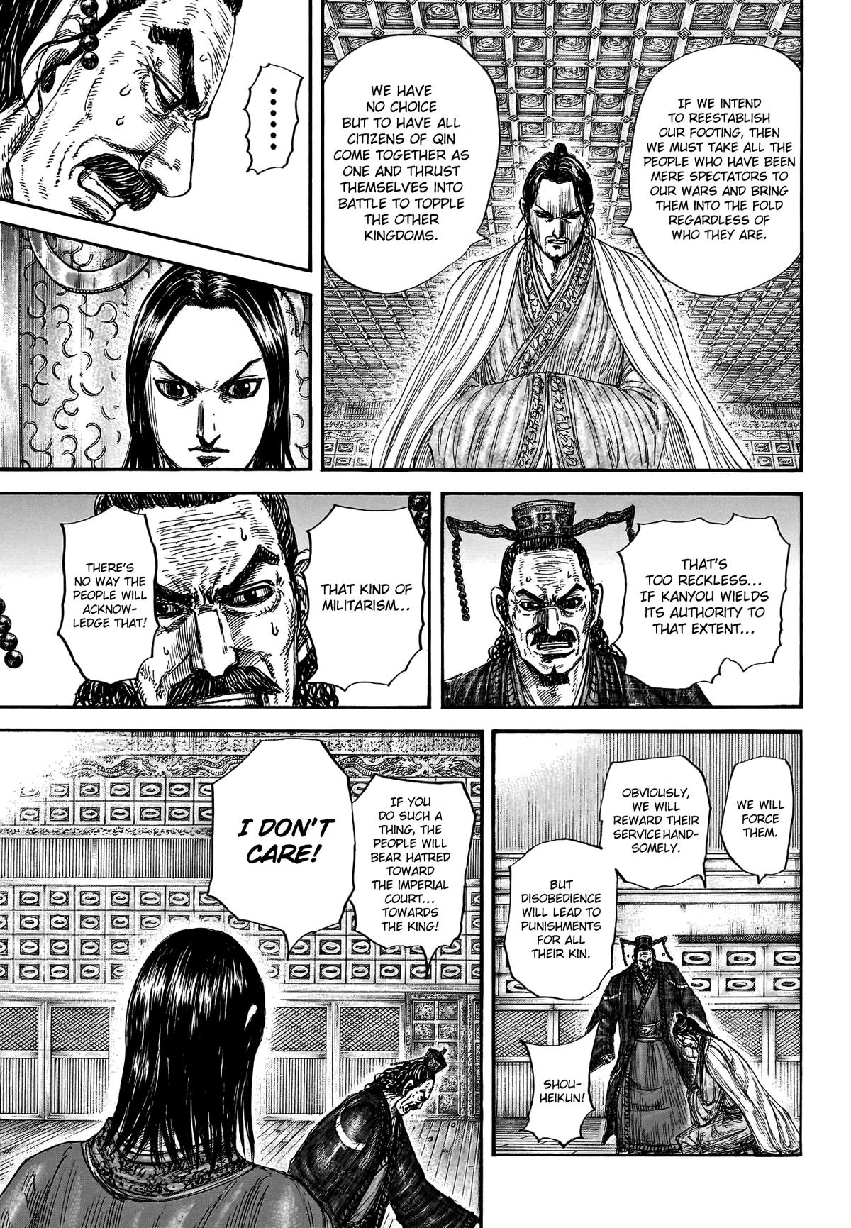 Kingdom English Chap 801 - Next Chap 802