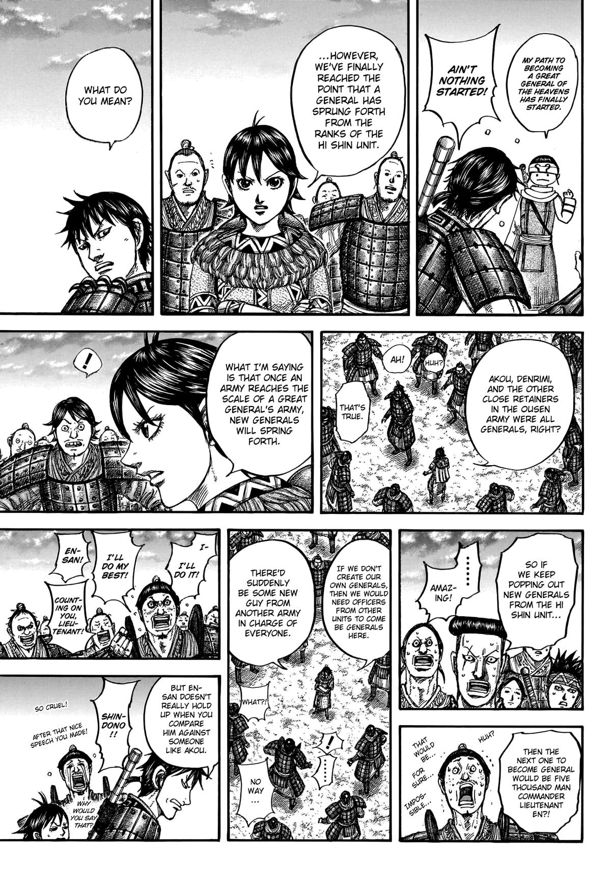 Kingdom English Chap 802 - Next Chap 803