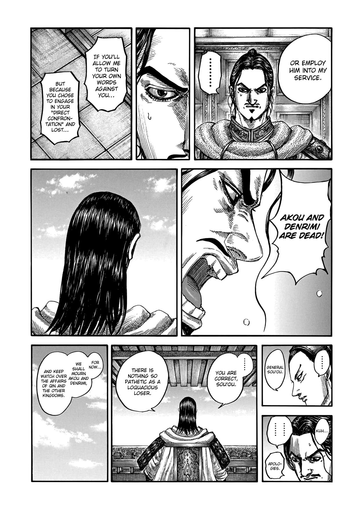 Kingdom English Chap 802 - Next Chap 803