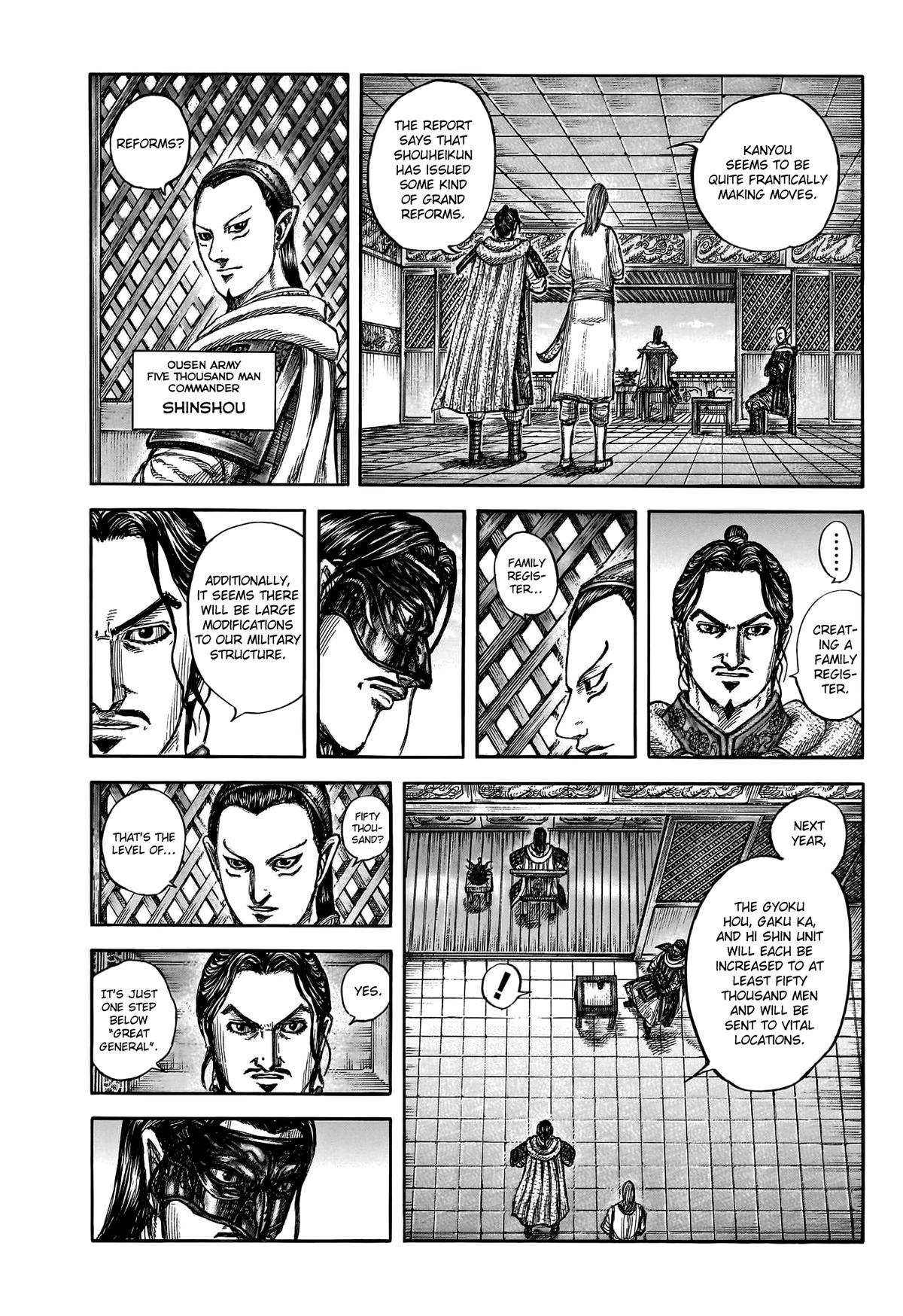 Kingdom English Chap 802 - Next Chap 803