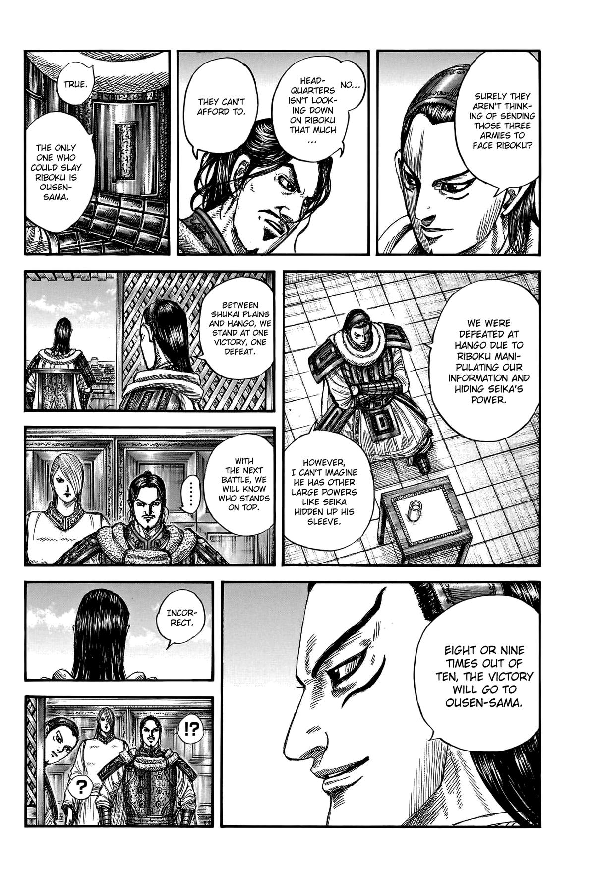 Kingdom English Chap 802 - Next Chap 803