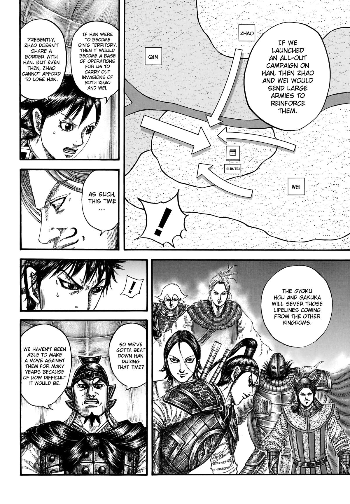 Kingdom English Chap 803 - Next Chap 804