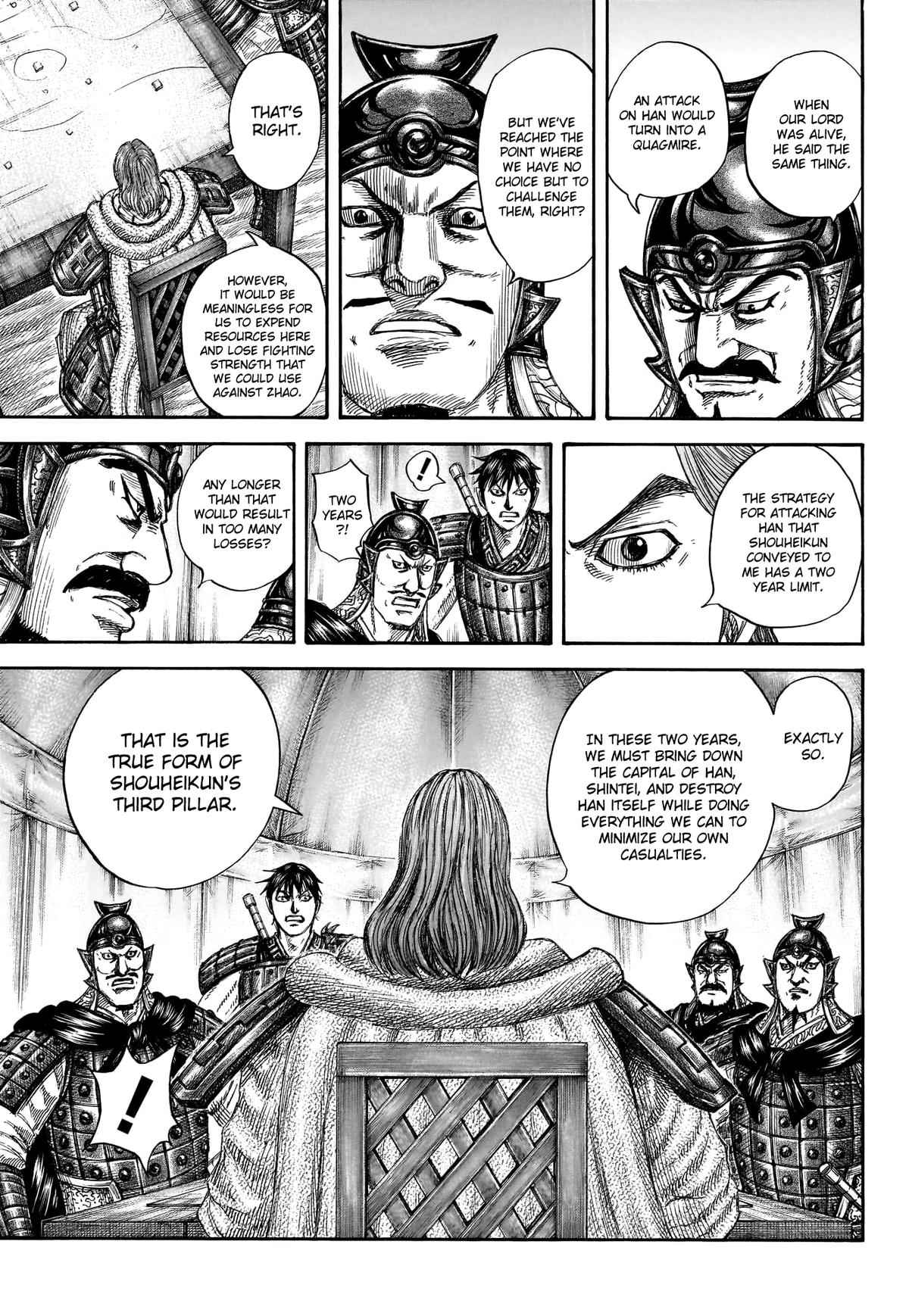 Kingdom English Chap 803 - Next Chap 804
