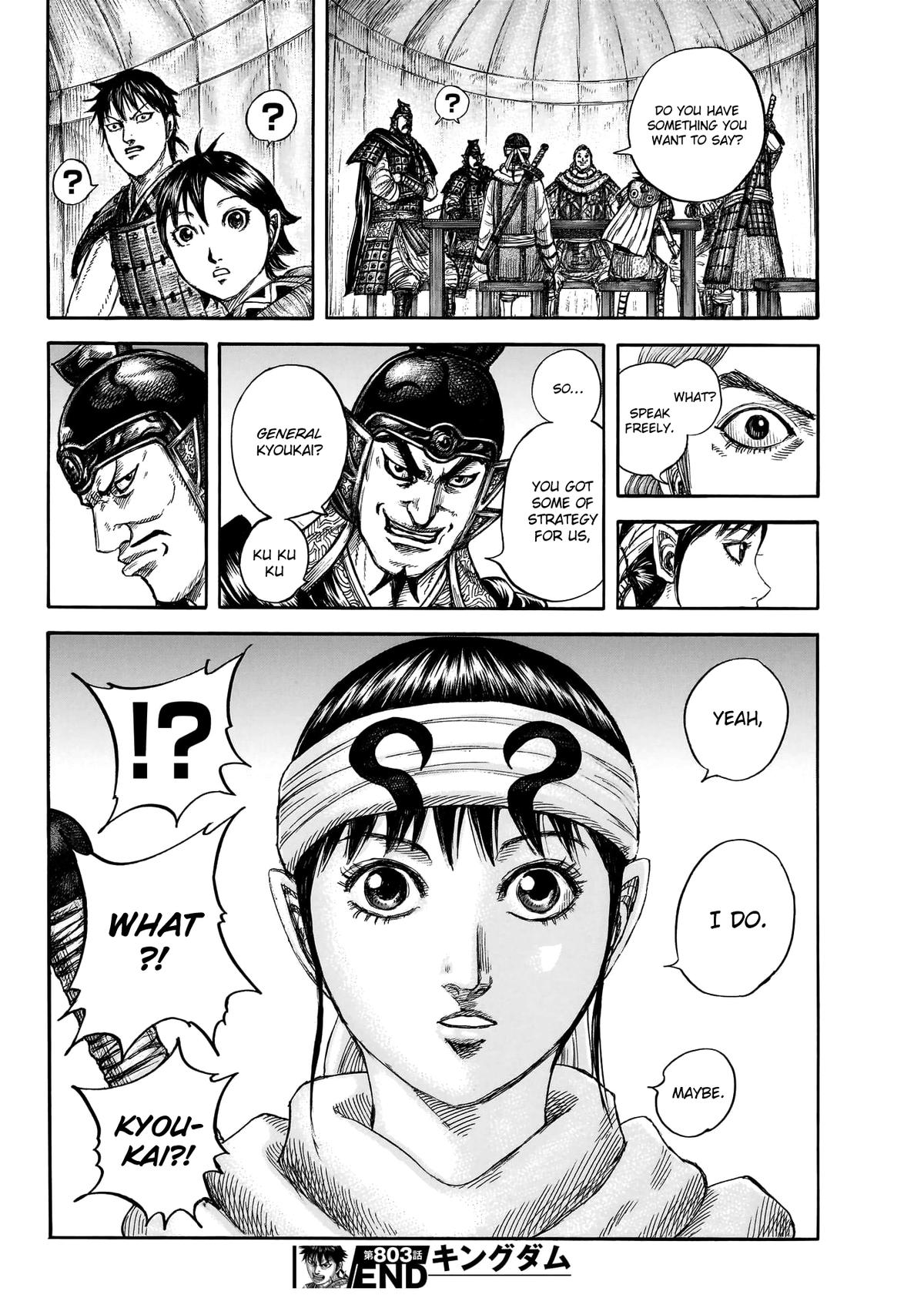 Kingdom Chap 803 - Next Chap 804
