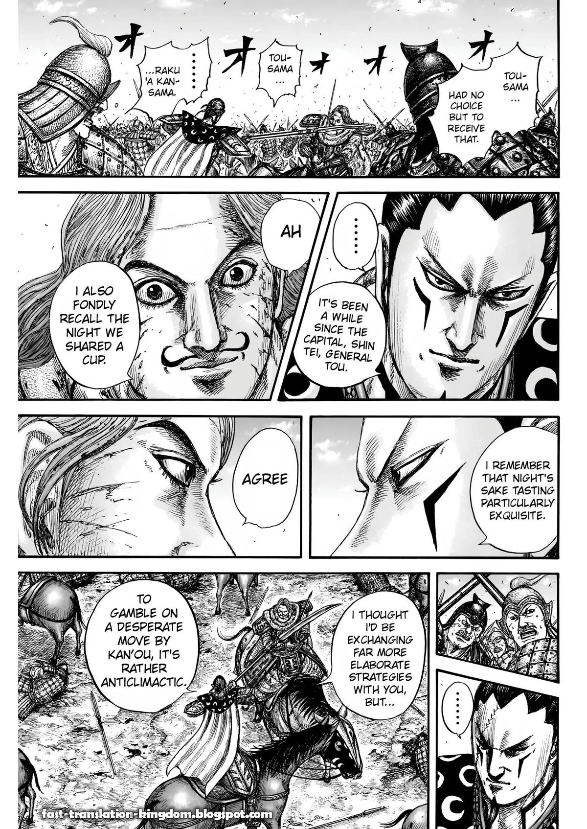 Kingdom English Chap 828 - Next Chap 829