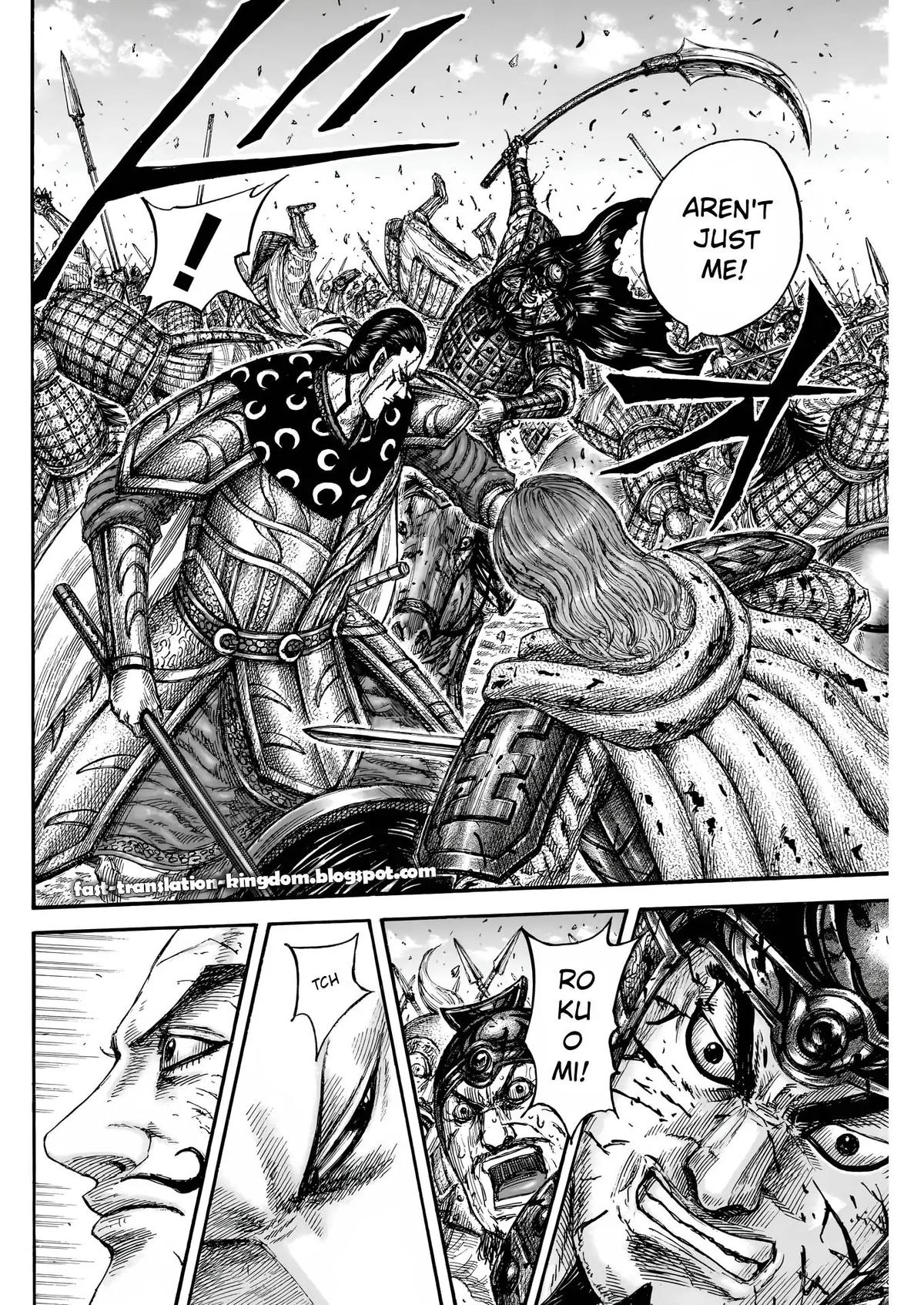 Kingdom English Chap 828 - Next Chap 829