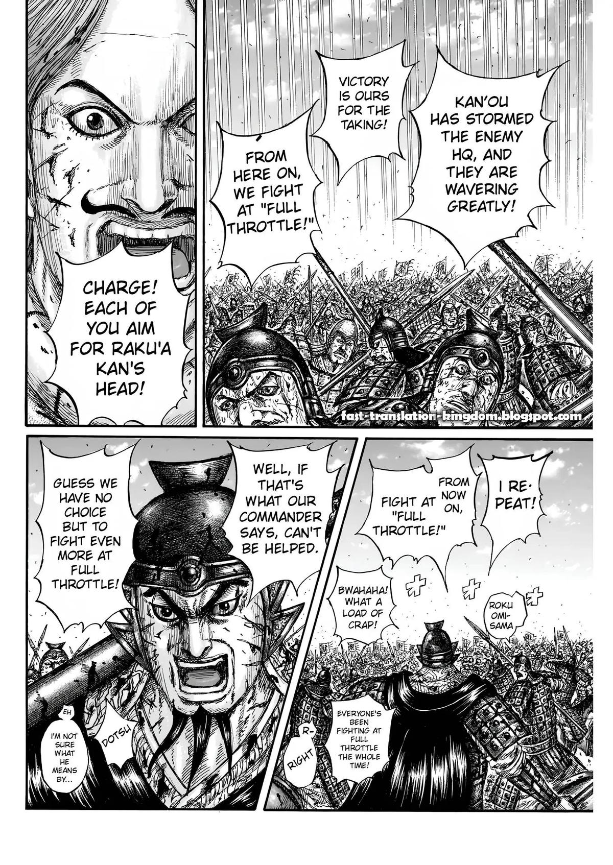 Kingdom English Chap 828 - Next Chap 829