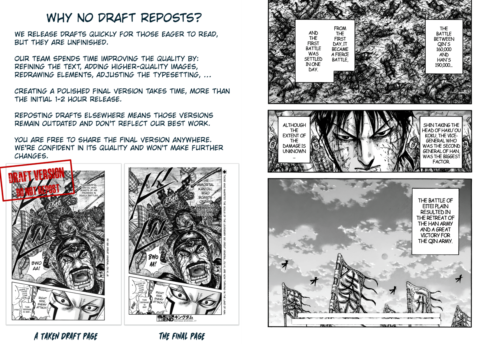 Kingdom English Chap 829 - Next Chap 830