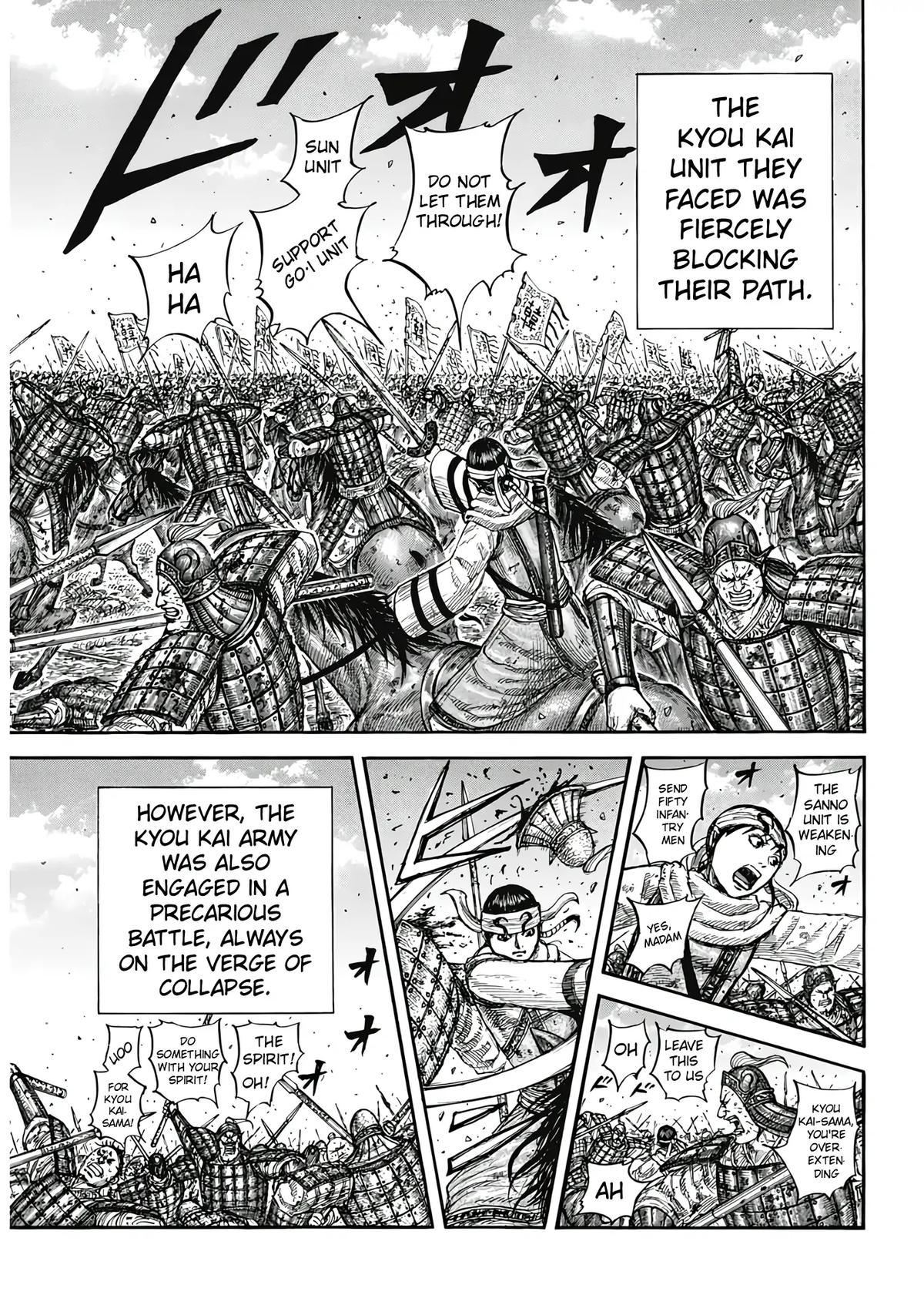 Kingdom English Chap 825 - Next Chap 826