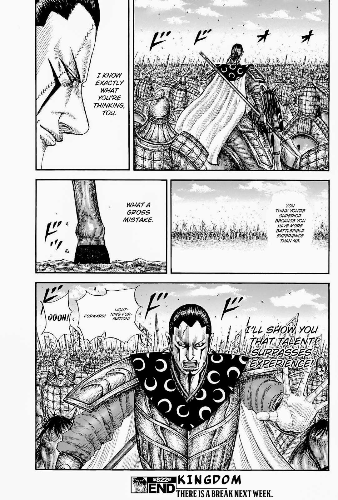 Kingdom English Chap 822 - Next Chap 823