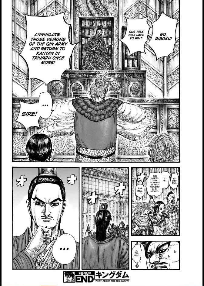 Kingdom English Chap 848 - Next Chap 849