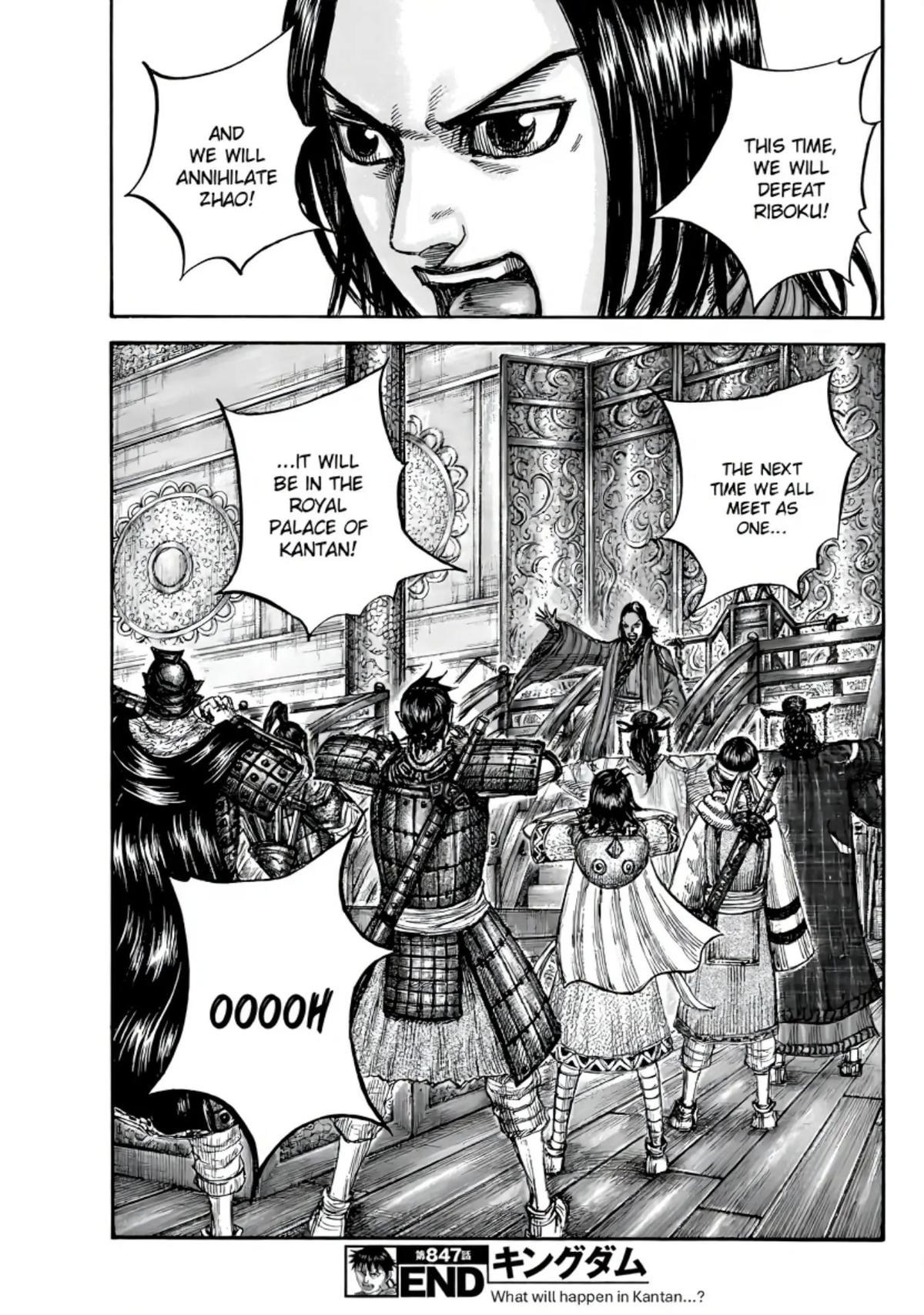 Kingdom English Chap 847 - Next Chap 848