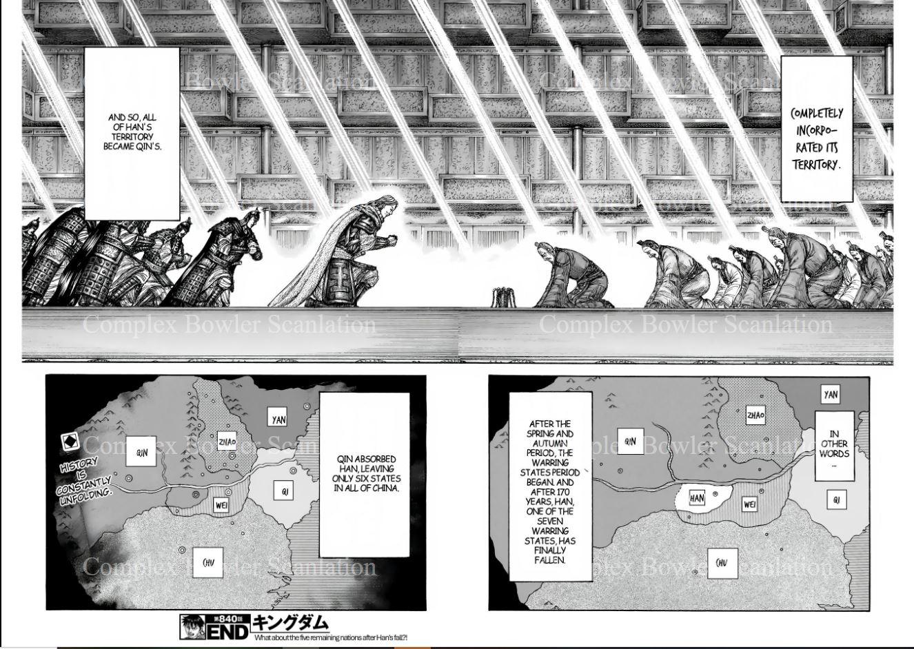 Kingdom Chap 840 - Next Chap 841