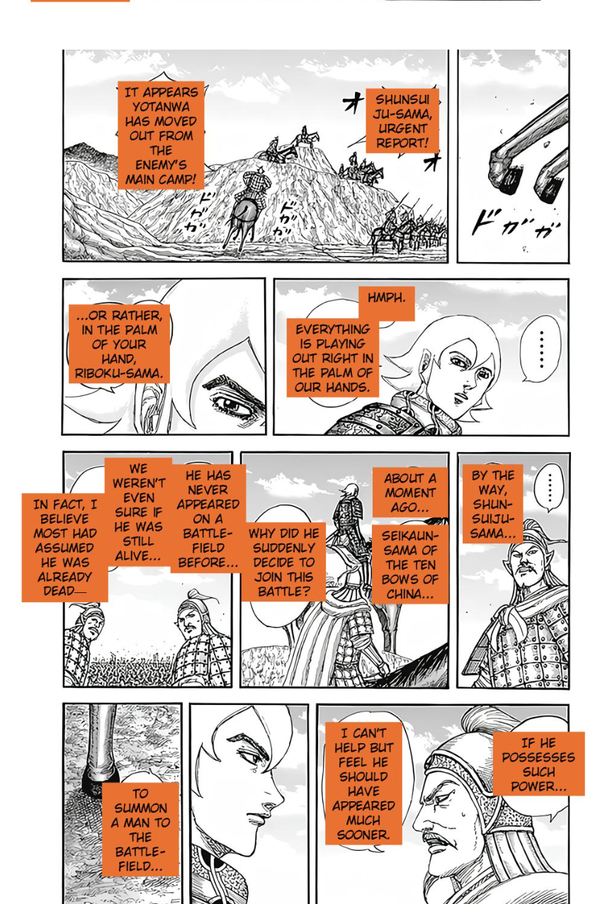 Kingdom English Chap 855 - Next Chap 856