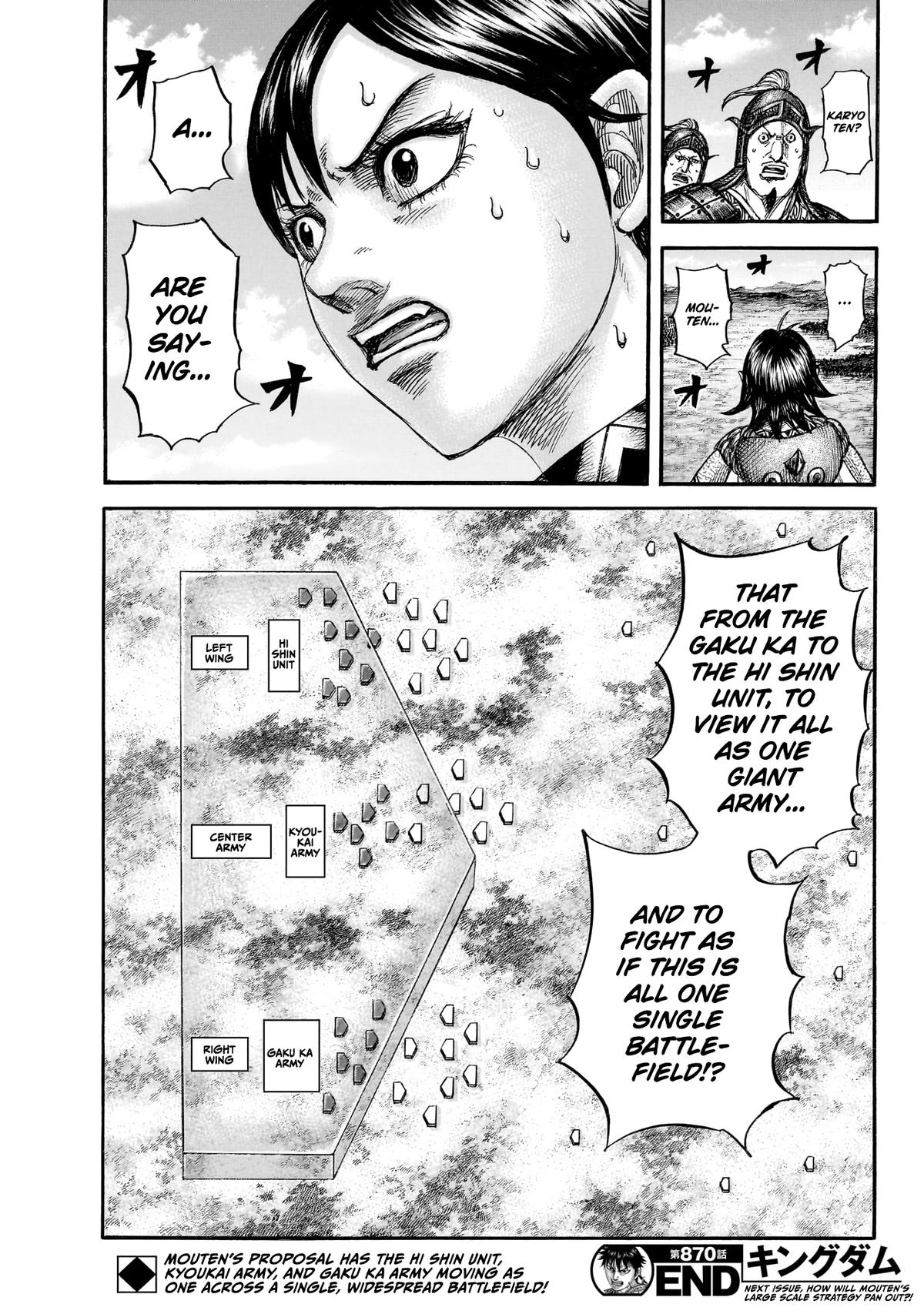 Kingdom English Chap 870 - Next Chap 871