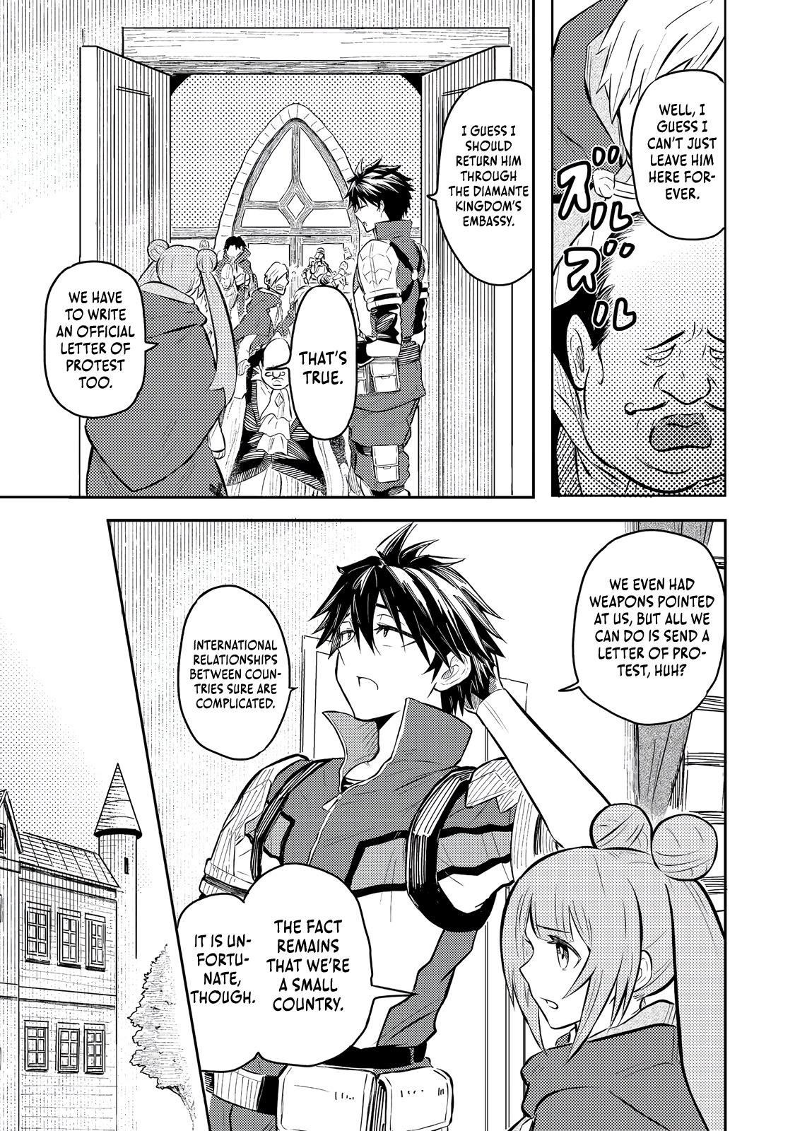 Outo One Operation Golem Master. Masaka no Tsuihou!? Jiyuu no Mi ni Natta node Deshi no Bijin Yuusha-tachi to Issho ni Saikyou Golem Tsukurimasu. Modottekoi to Iwaretemo Mou Shiran! @comic Chap 7 - Next Chap 8