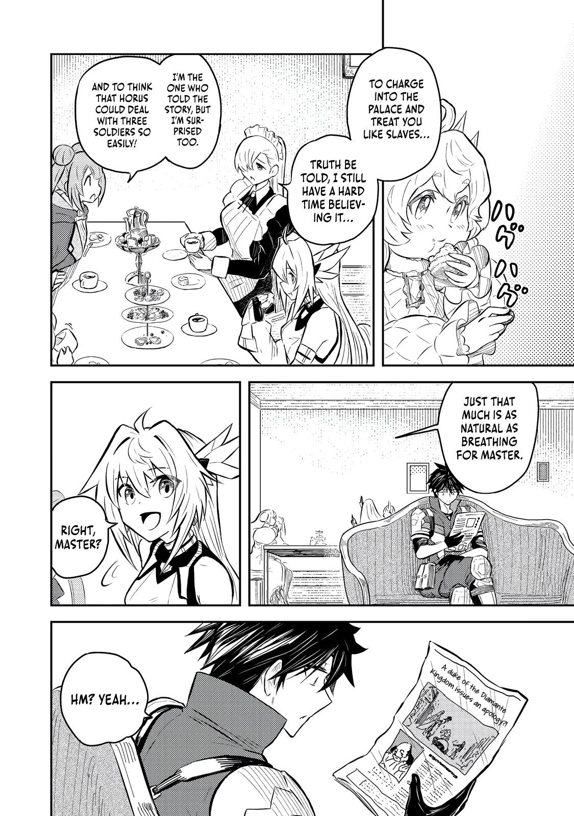 Outo One Operation Golem Master. Masaka no Tsuihou!? Jiyuu no Mi ni Natta node Deshi no Bijin Yuusha-tachi to Issho ni Saikyou Golem Tsukurimasu. Modottekoi to Iwaretemo Mou Shiran! @comic Chap 7 - Next Chap 8