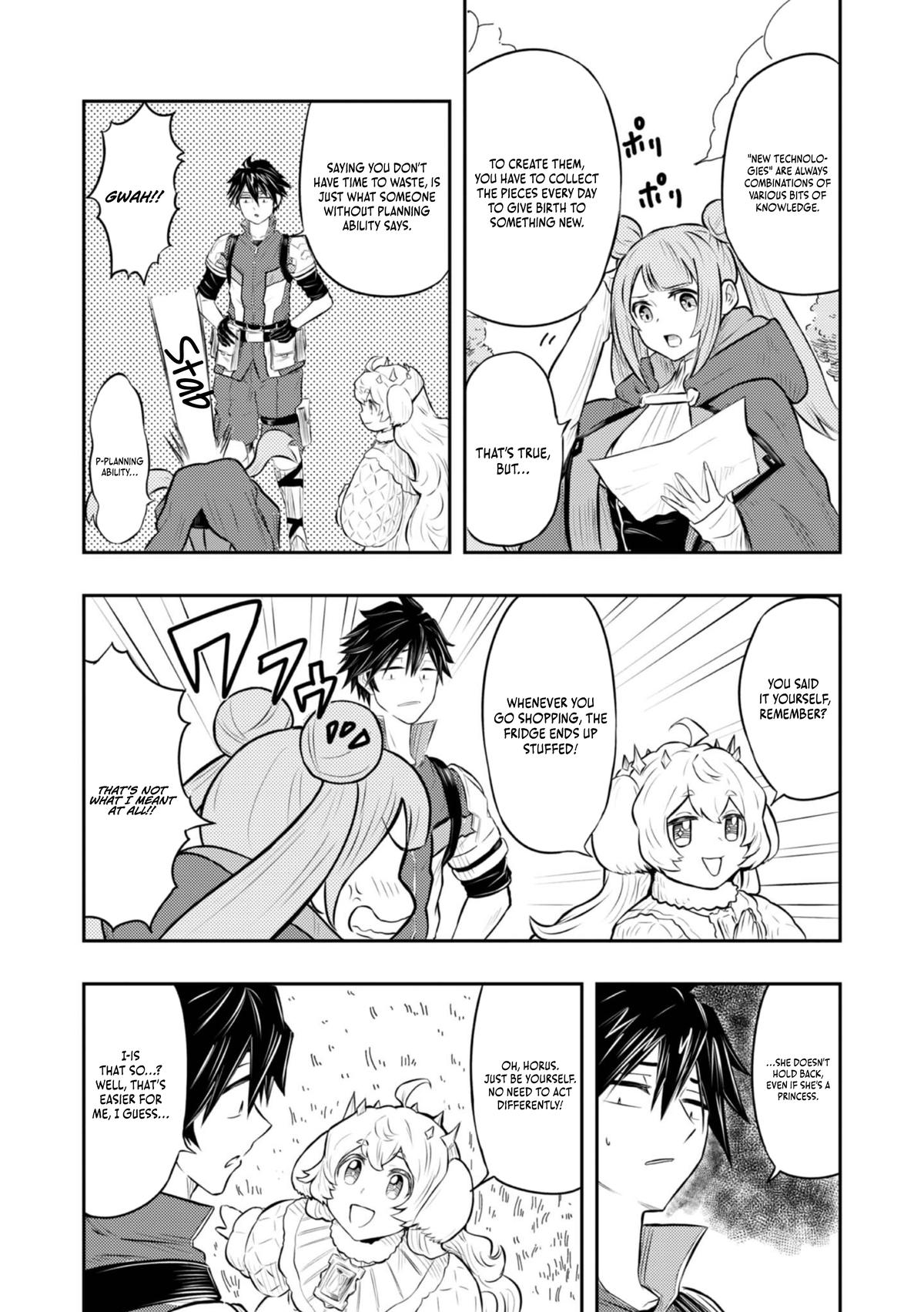 Outo One Operation Golem Master. Masaka no Tsuihou!? Jiyuu no Mi ni Natta node Deshi no Bijin Yuusha-tachi to Issho ni Saikyou Golem Tsukurimasu. Modottekoi to Iwaretemo Mou Shiran! @comic Chap 4 - Next Chap 5