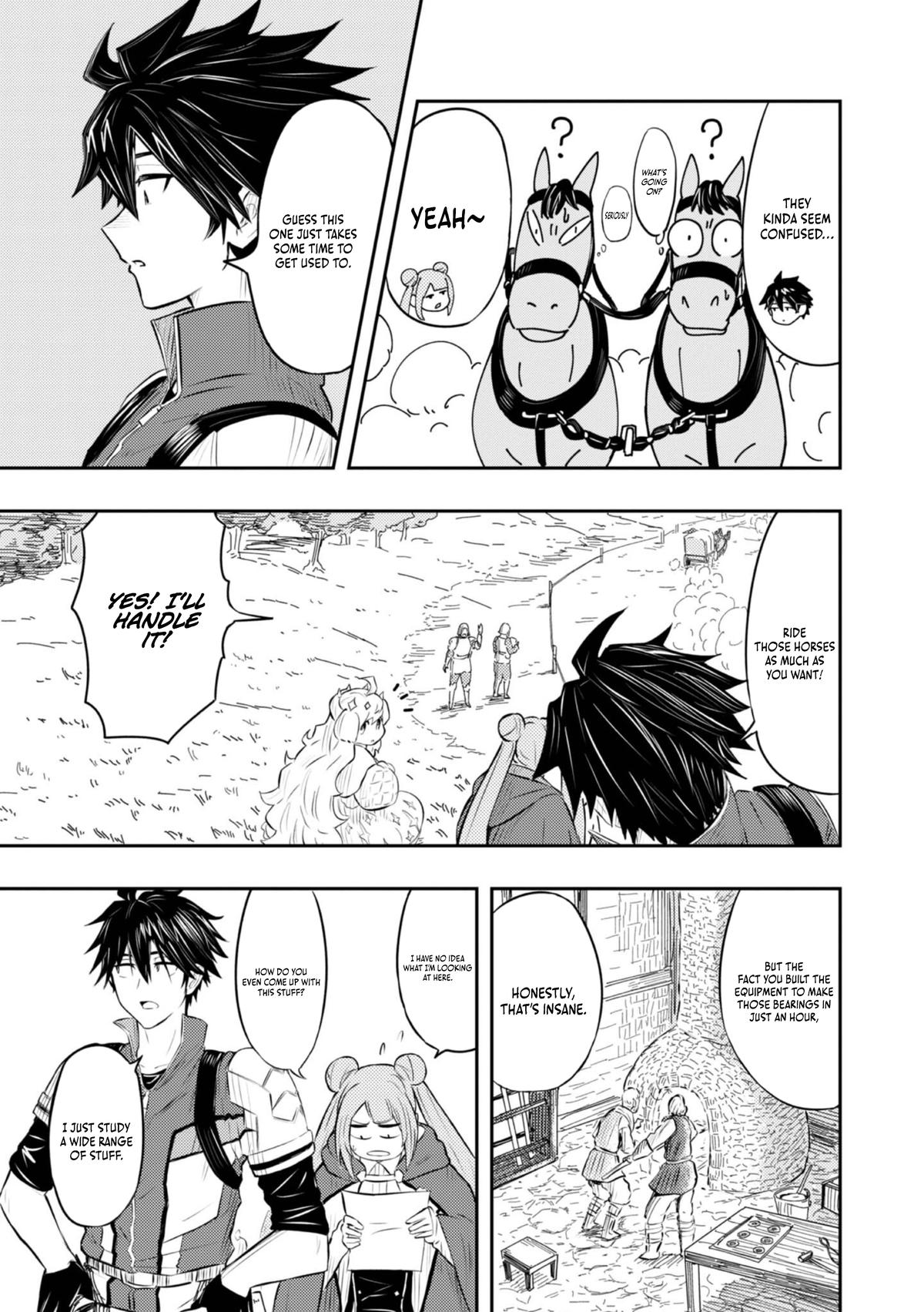 Outo One Operation Golem Master. Masaka no Tsuihou!? Jiyuu no Mi ni Natta node Deshi no Bijin Yuusha-tachi to Issho ni Saikyou Golem Tsukurimasu. Modottekoi to Iwaretemo Mou Shiran! @comic Chap 4 - Next Chap 5