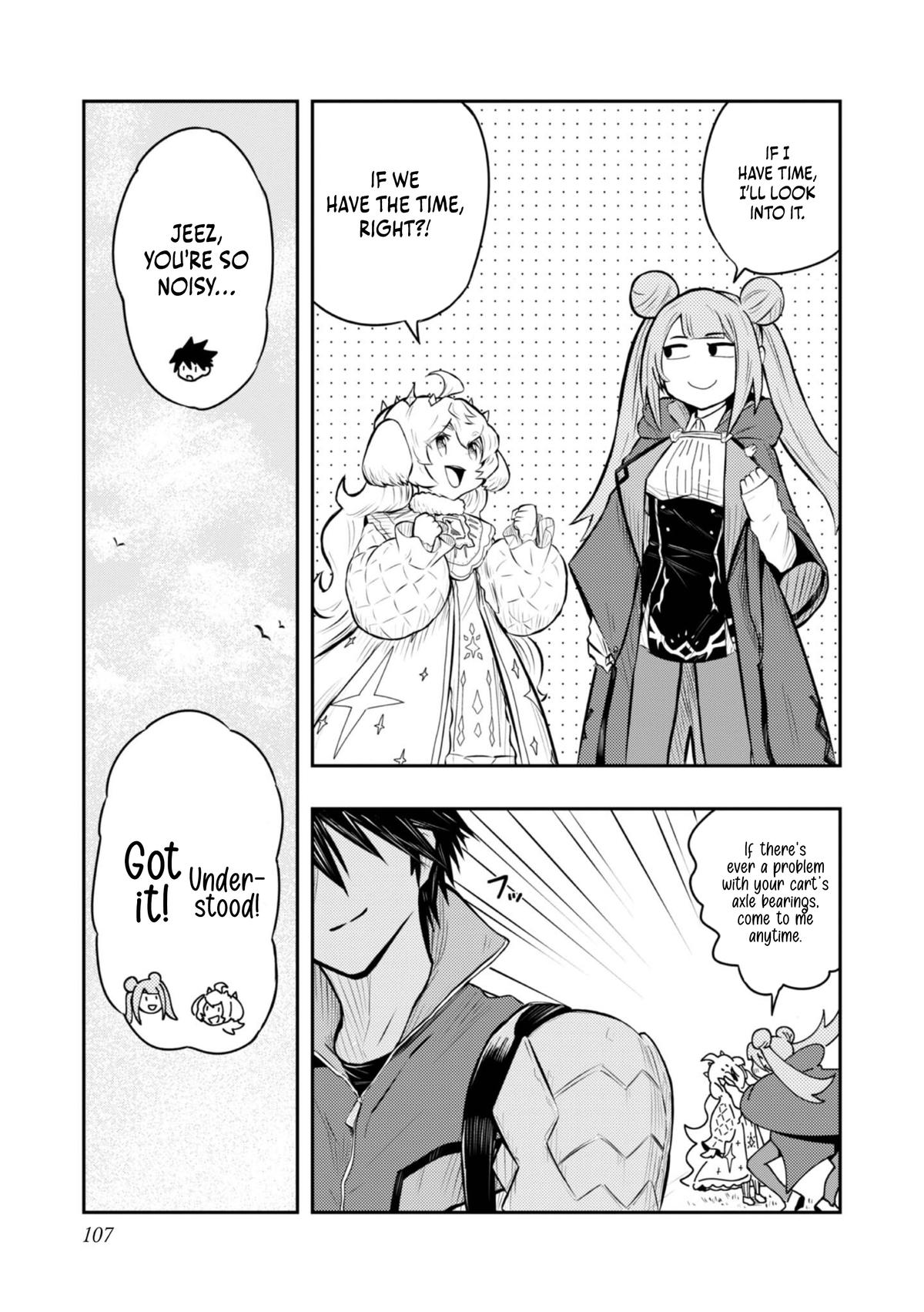 Outo One Operation Golem Master. Masaka no Tsuihou!? Jiyuu no Mi ni Natta node Deshi no Bijin Yuusha-tachi to Issho ni Saikyou Golem Tsukurimasu. Modottekoi to Iwaretemo Mou Shiran! @comic Chap 4 - Next Chap 5