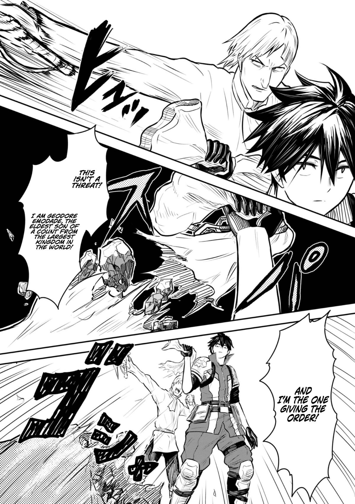 Outo One Operation Golem Master. Masaka no Tsuihou!? Jiyuu no Mi ni Natta node Deshi no Bijin Yuusha-tachi to Issho ni Saikyou Golem Tsukurimasu. Modottekoi to Iwaretemo Mou Shiran! @comic Chap 5 - Next Chap 6