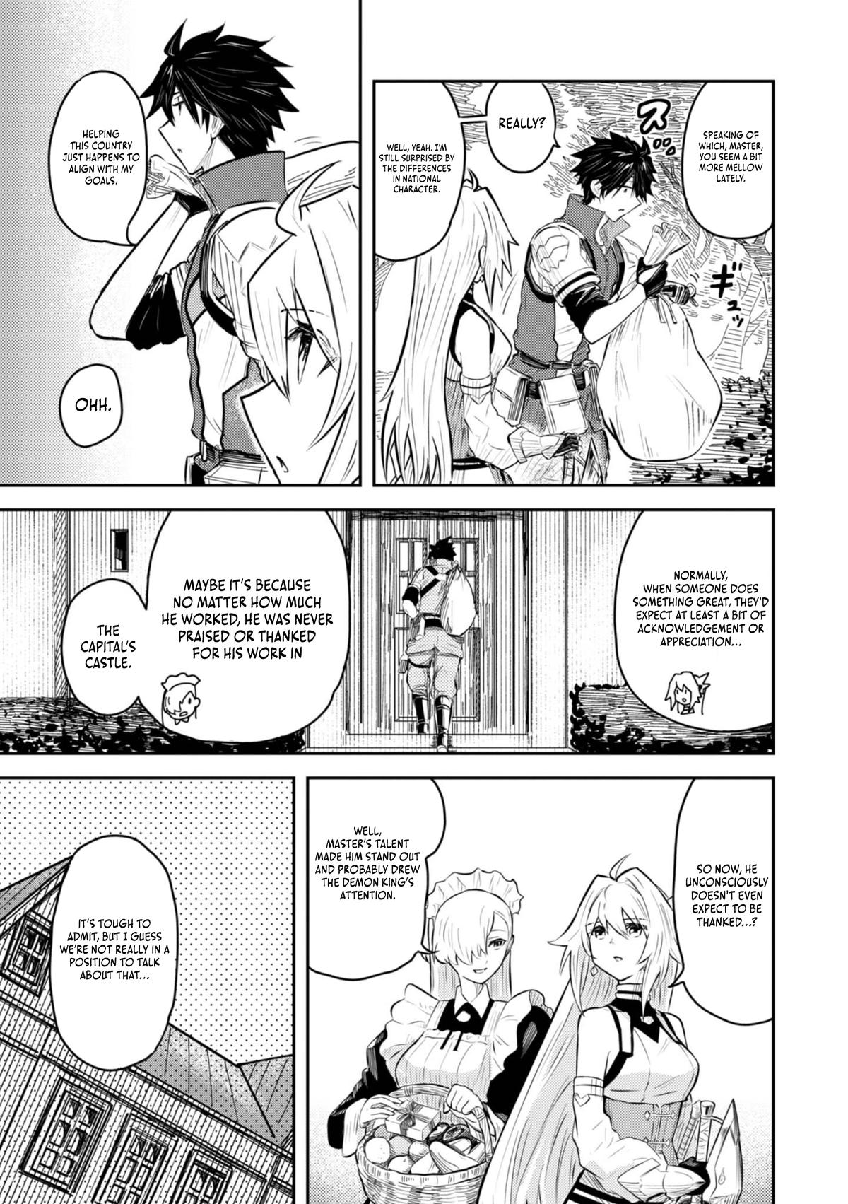 Outo One Operation Golem Master. Masaka no Tsuihou!? Jiyuu no Mi ni Natta node Deshi no Bijin Yuusha-tachi to Issho ni Saikyou Golem Tsukurimasu. Modottekoi to Iwaretemo Mou Shiran! @comic Chap 5 - Next Chap 6