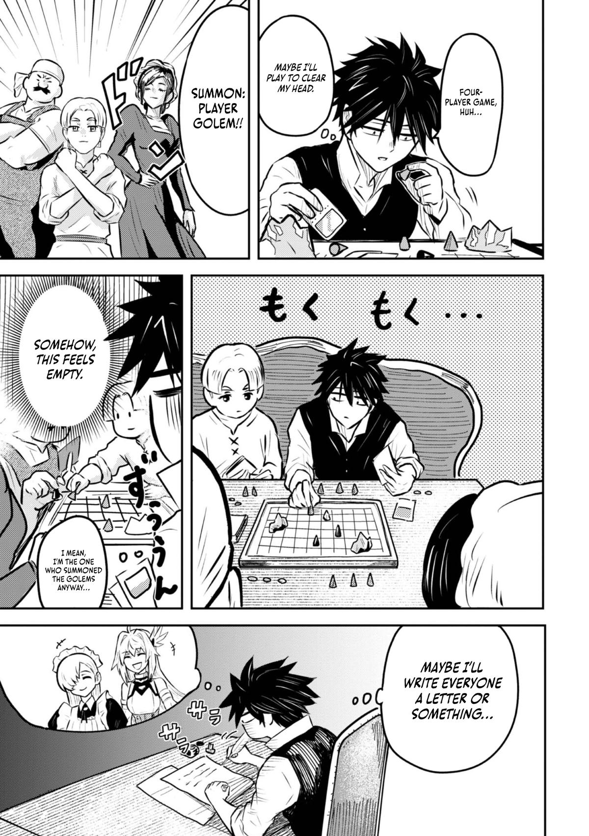 Outo One Operation Golem Master. Masaka no Tsuihou!? Jiyuu no Mi ni Natta node Deshi no Bijin Yuusha-tachi to Issho ni Saikyou Golem Tsukurimasu. Modottekoi to Iwaretemo Mou Shiran! @comic Chap 5 - Next Chap 6