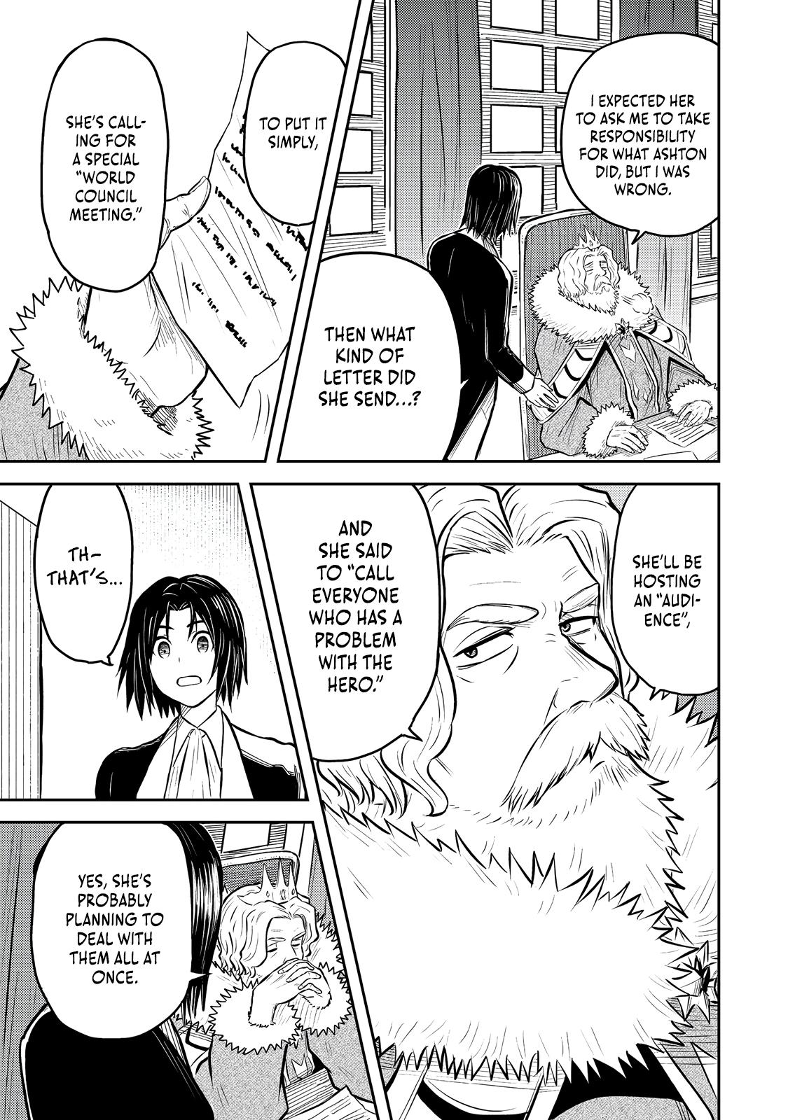 Outo One Operation Golem Master. Masaka no Tsuihou!? Jiyuu no Mi ni Natta node Deshi no Bijin Yuusha-tachi to Issho ni Saikyou Golem Tsukurimasu. Modottekoi to Iwaretemo Mou Shiran! @comic Chap 8 - Next Chap 9
