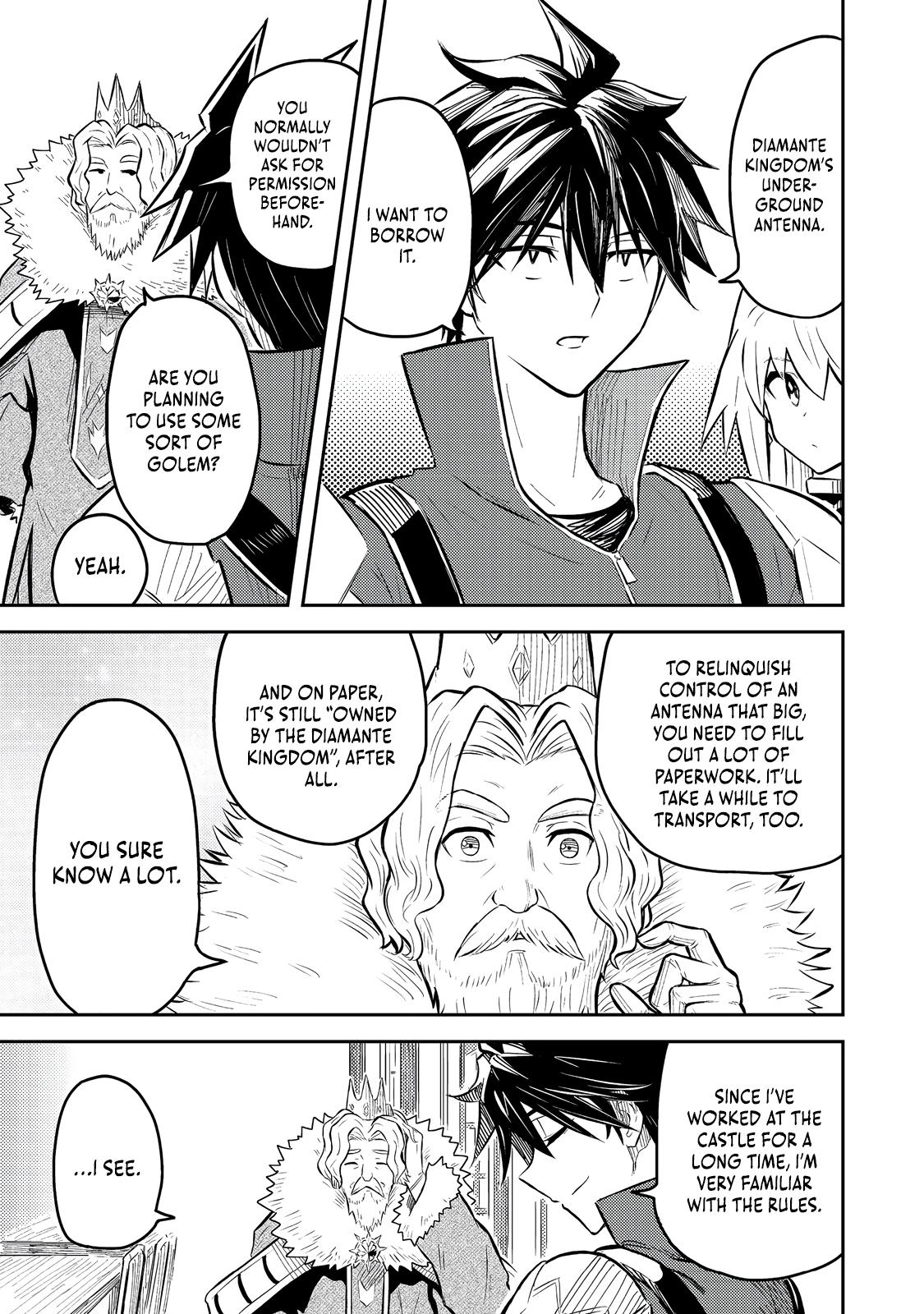 Outo One Operation Golem Master. Masaka no Tsuihou!? Jiyuu no Mi ni Natta node Deshi no Bijin Yuusha-tachi to Issho ni Saikyou Golem Tsukurimasu. Modottekoi to Iwaretemo Mou Shiran! @comic Chap 8 - Next Chap 9