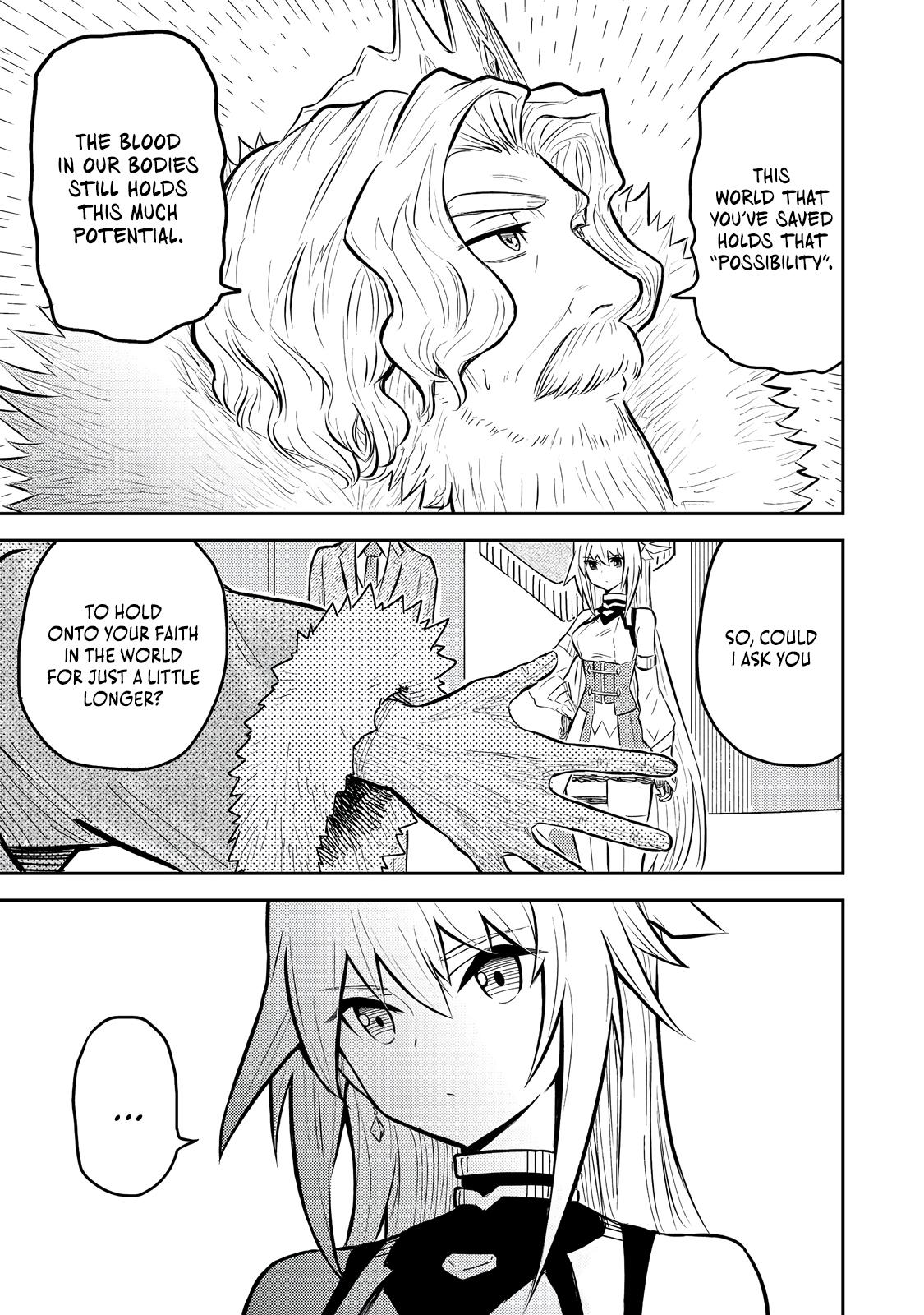 Outo One Operation Golem Master. Masaka no Tsuihou!? Jiyuu no Mi ni Natta node Deshi no Bijin Yuusha-tachi to Issho ni Saikyou Golem Tsukurimasu. Modottekoi to Iwaretemo Mou Shiran! @comic Chap 8 - Next Chap 9