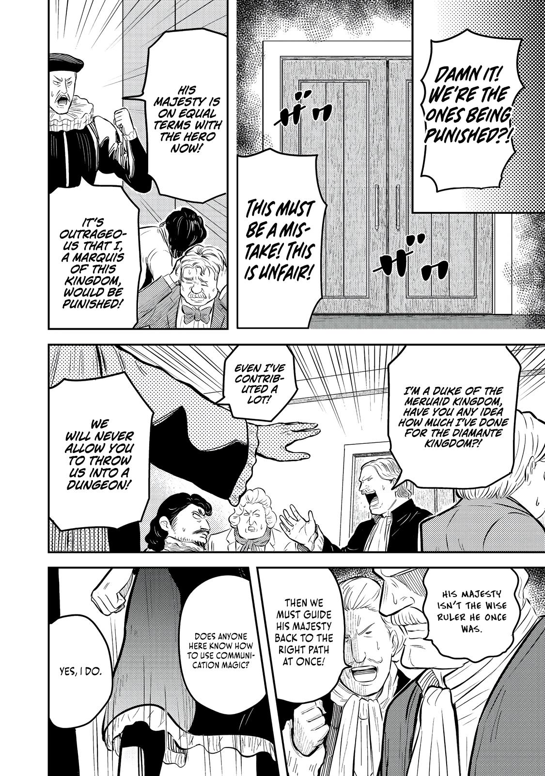 Outo One Operation Golem Master. Masaka no Tsuihou!? Jiyuu no Mi ni Natta node Deshi no Bijin Yuusha-tachi to Issho ni Saikyou Golem Tsukurimasu. Modottekoi to Iwaretemo Mou Shiran! @comic Chap 8 - Next Chap 9