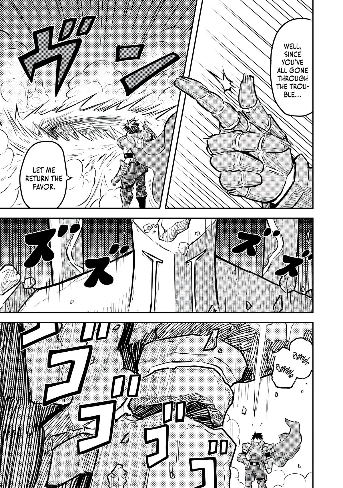 Outo One Operation Golem Master. Masaka no Tsuihou!? Jiyuu no Mi ni Natta node Deshi no Bijin Yuusha-tachi to Issho ni Saikyou Golem Tsukurimasu. Modottekoi to Iwaretemo Mou Shiran! @comic Chap 9 - Next Chap 10