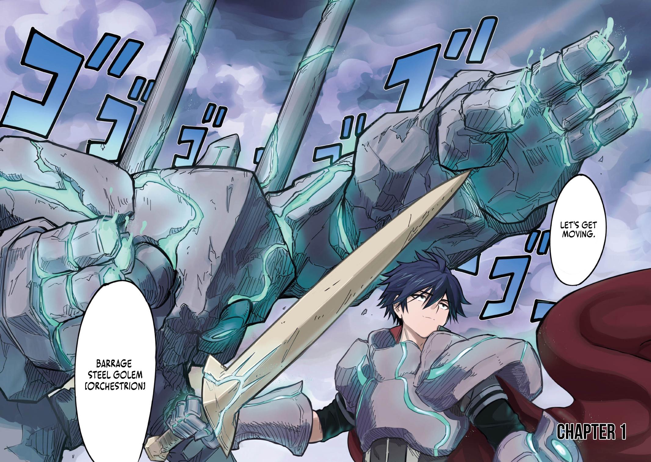 Outo One Operation Golem Master. Masaka no Tsuihou!? Jiyuu no Mi ni Natta node Deshi no Bijin Yuusha-tachi to Issho ni Saikyou Golem Tsukurimasu. Modottekoi to Iwaretemo Mou Shiran! @comic Chap 1 - Next Chap 2