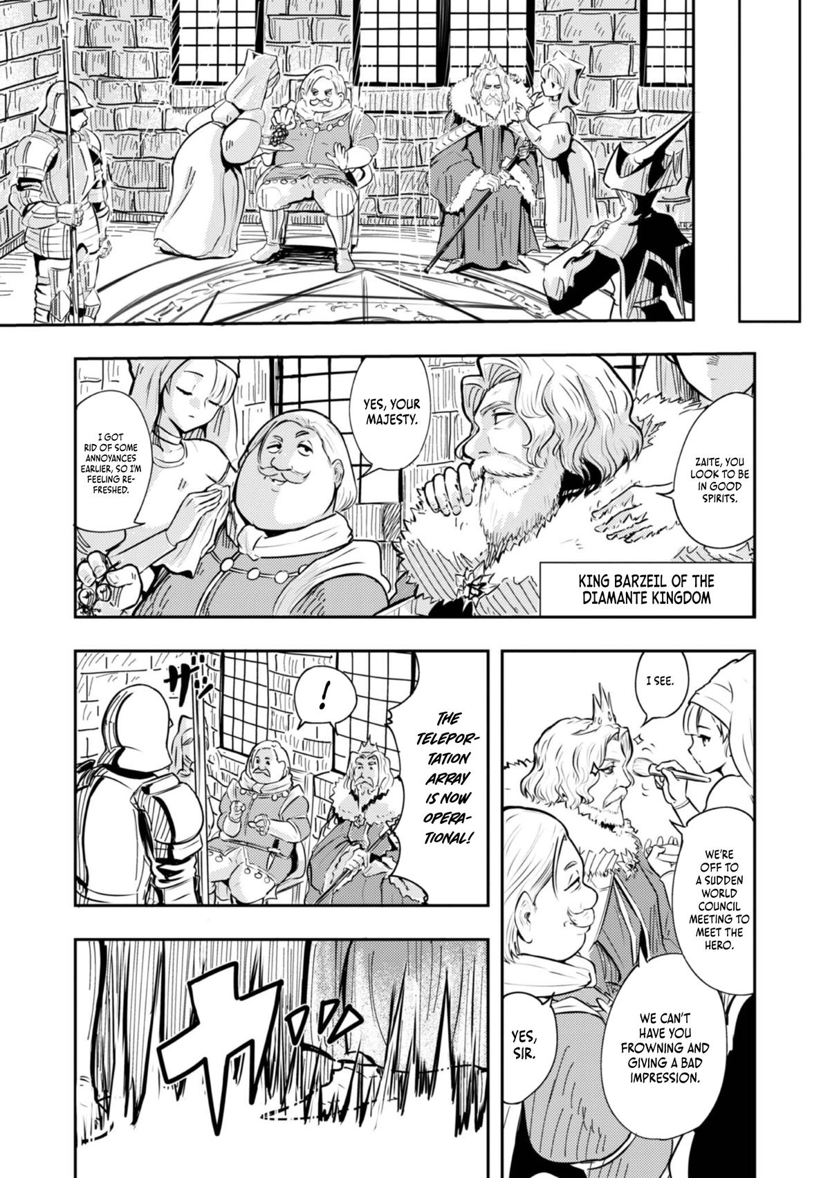 Outo One Operation Golem Master. Masaka no Tsuihou!? Jiyuu no Mi ni Natta node Deshi no Bijin Yuusha-tachi to Issho ni Saikyou Golem Tsukurimasu. Modottekoi to Iwaretemo Mou Shiran! @comic Chap 1 - Next Chap 2