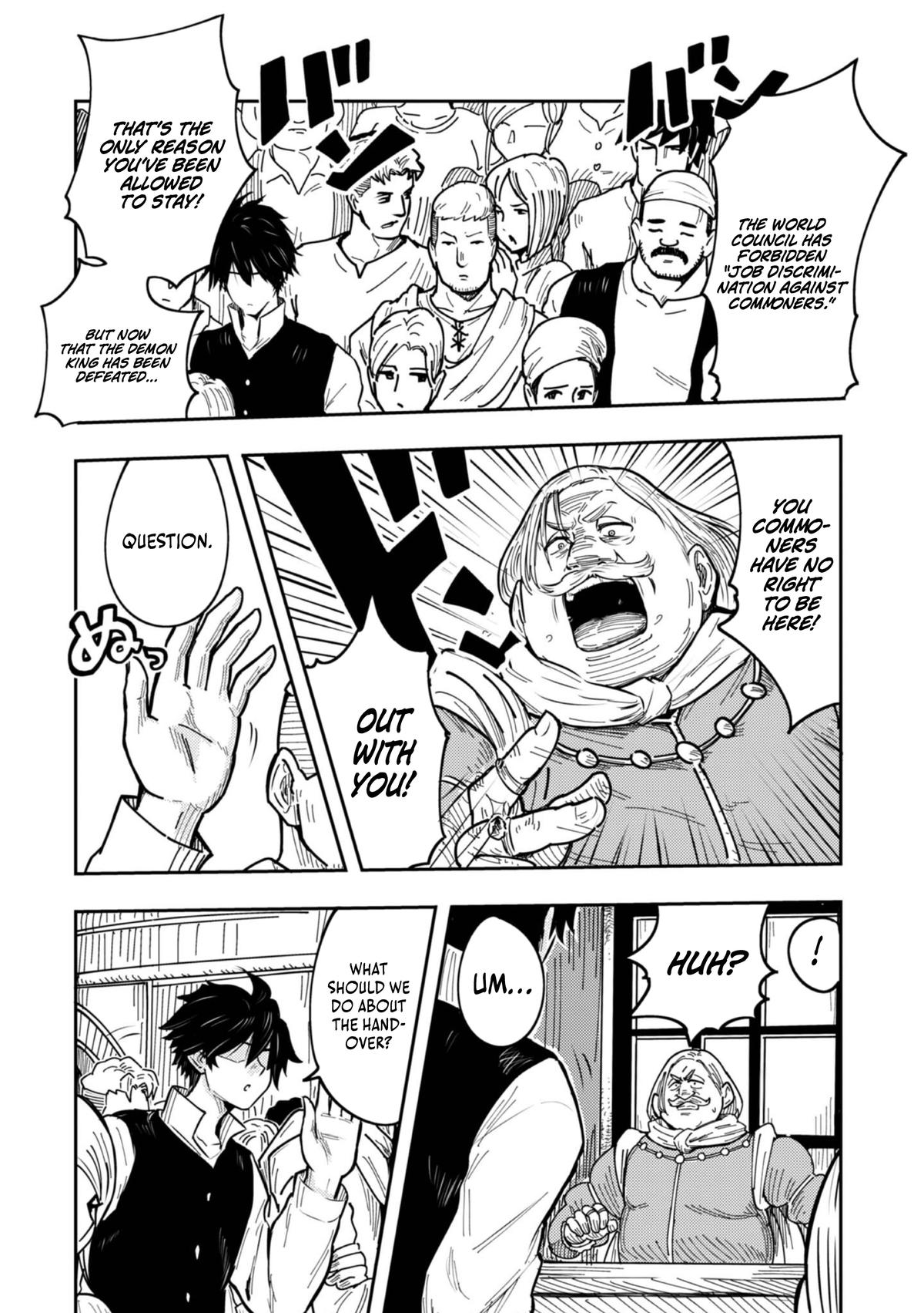 Outo One Operation Golem Master. Masaka no Tsuihou!? Jiyuu no Mi ni Natta node Deshi no Bijin Yuusha-tachi to Issho ni Saikyou Golem Tsukurimasu. Modottekoi to Iwaretemo Mou Shiran! @comic Chap 1 - Next Chap 2