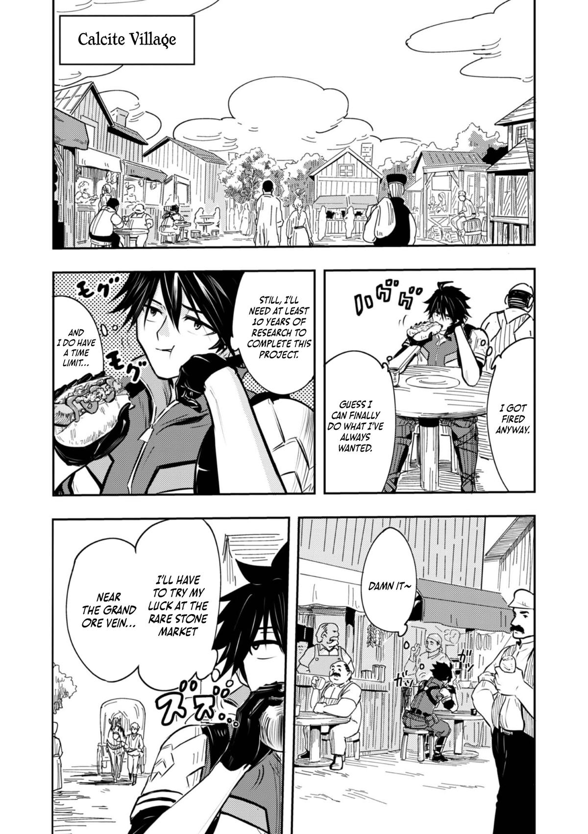 Outo One Operation Golem Master. Masaka no Tsuihou!? Jiyuu no Mi ni Natta node Deshi no Bijin Yuusha-tachi to Issho ni Saikyou Golem Tsukurimasu. Modottekoi to Iwaretemo Mou Shiran! @comic Chap 1 - Next Chap 2