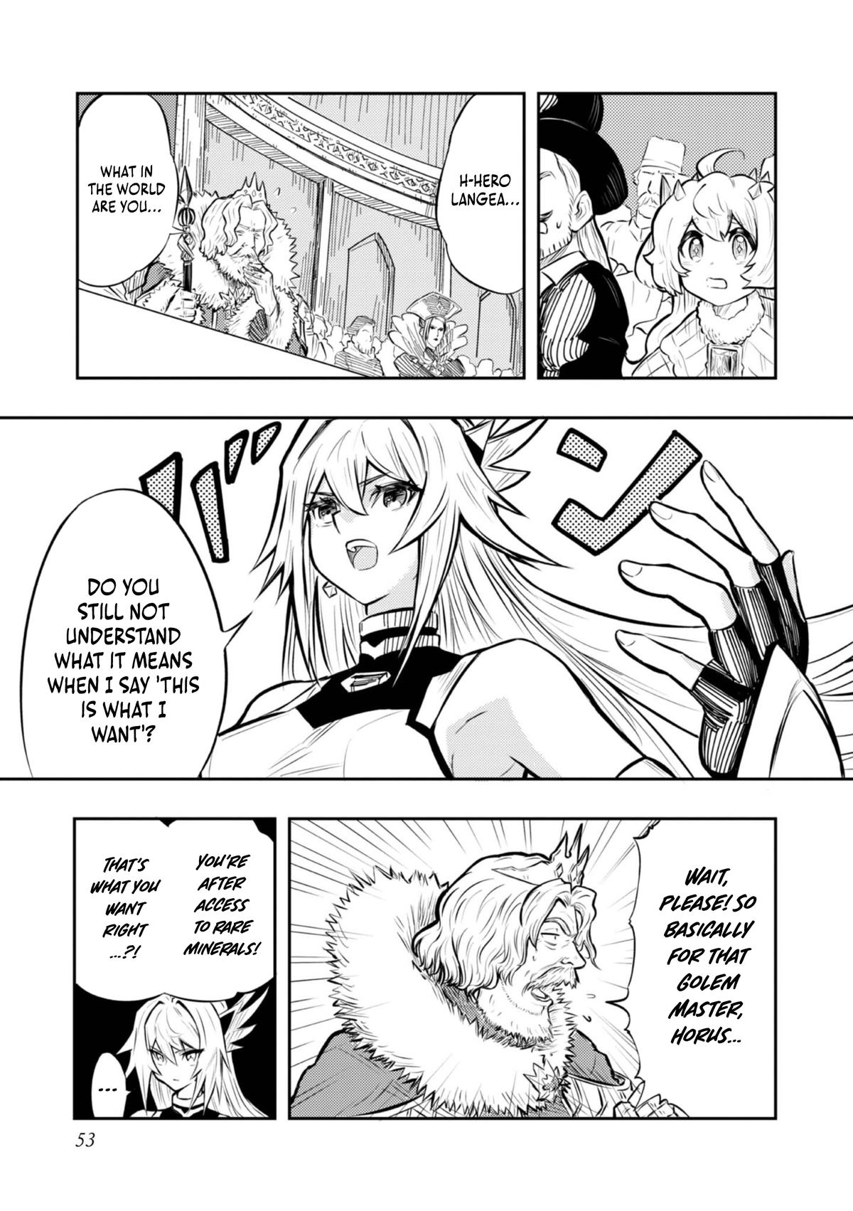 Outo One Operation Golem Master. Masaka no Tsuihou!? Jiyuu no Mi ni Natta node Deshi no Bijin Yuusha-tachi to Issho ni Saikyou Golem Tsukurimasu. Modottekoi to Iwaretemo Mou Shiran! @comic Chap 2 - Next Chap 3