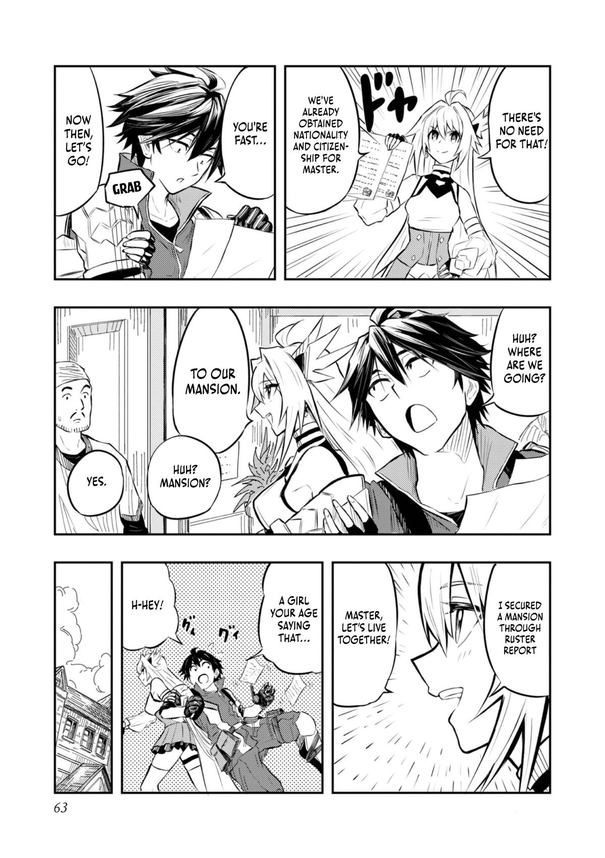 Outo One Operation Golem Master. Masaka no Tsuihou!? Jiyuu no Mi ni Natta node Deshi no Bijin Yuusha-tachi to Issho ni Saikyou Golem Tsukurimasu. Modottekoi to Iwaretemo Mou Shiran! @comic Chap 2 - Next Chap 3