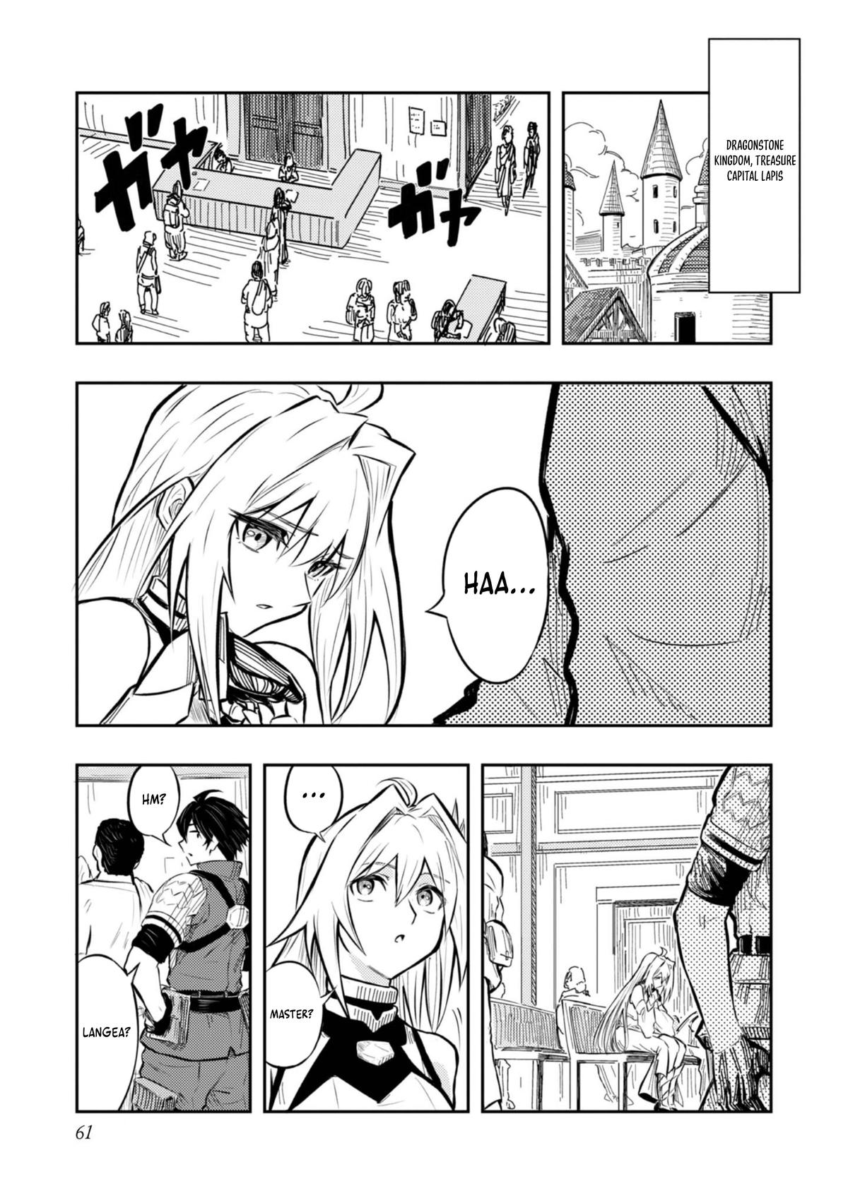 Outo One Operation Golem Master. Masaka no Tsuihou!? Jiyuu no Mi ni Natta node Deshi no Bijin Yuusha-tachi to Issho ni Saikyou Golem Tsukurimasu. Modottekoi to Iwaretemo Mou Shiran! @comic Chap 2 - Next Chap 3