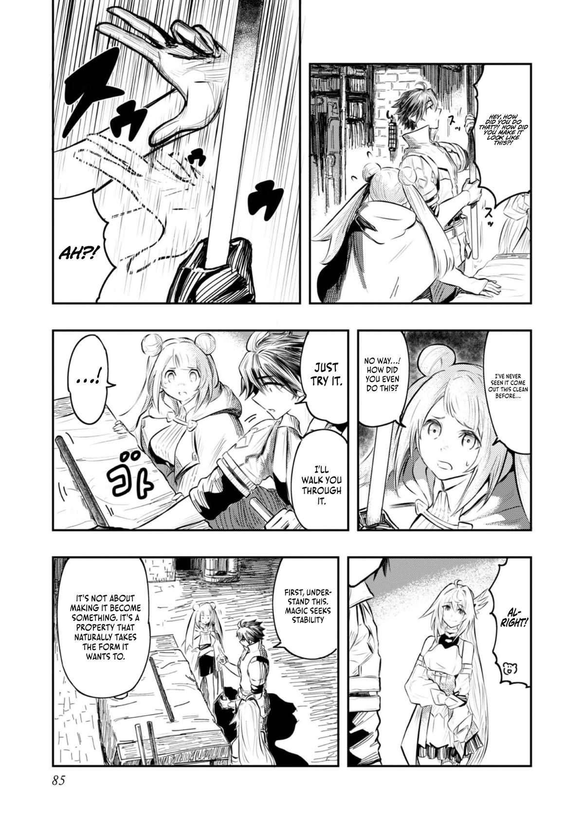 Outo One Operation Golem Master. Masaka no Tsuihou!? Jiyuu no Mi ni Natta node Deshi no Bijin Yuusha-tachi to Issho ni Saikyou Golem Tsukurimasu. Modottekoi to Iwaretemo Mou Shiran! @comic Chap 3 - Next Chap 4