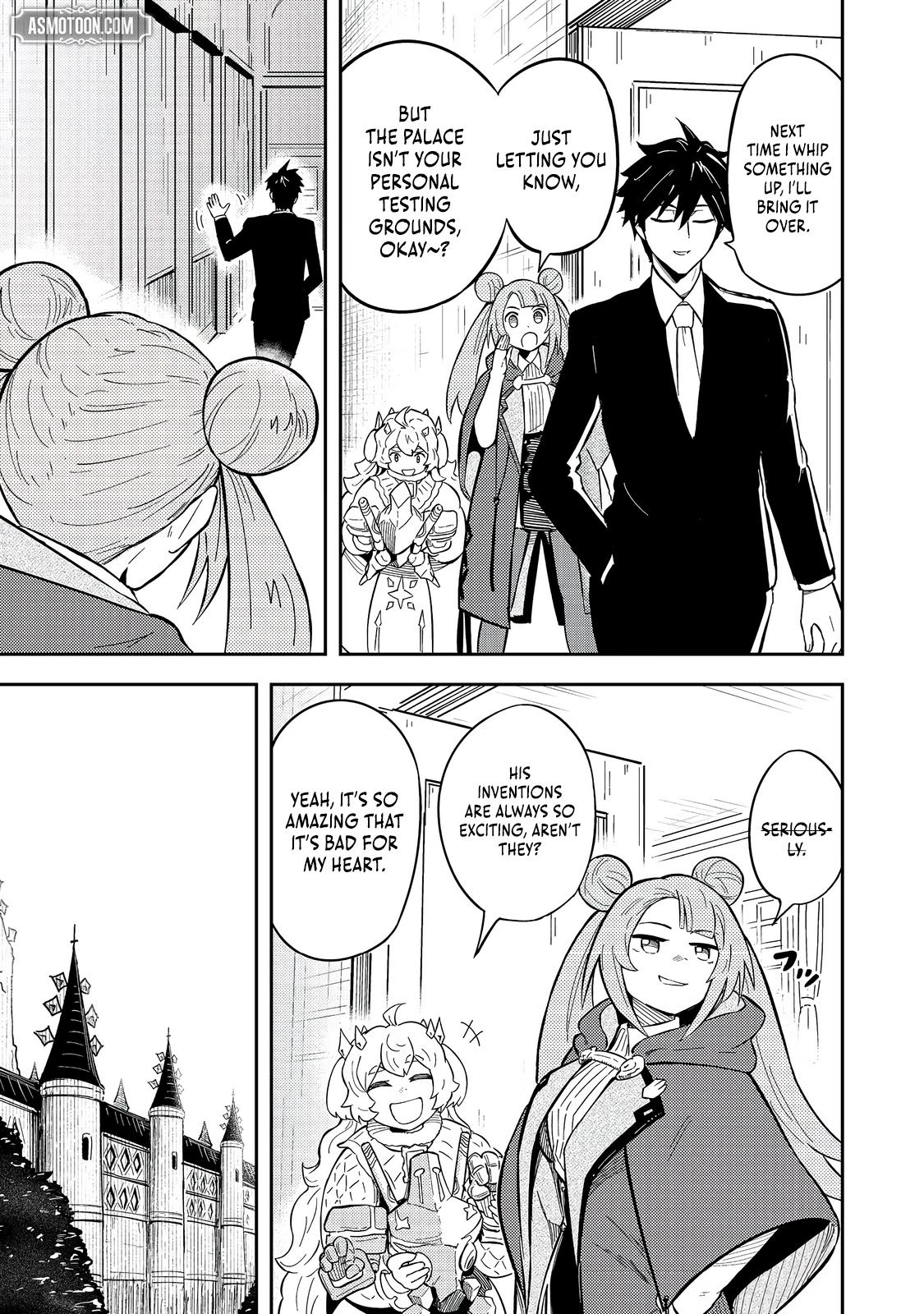 Outo One Operation Golem Master. Masaka no Tsuihou!? Jiyuu no Mi ni Natta node Deshi no Bijin Yuusha-tachi to Issho ni Saikyou Golem Tsukurimasu. Modottekoi to Iwaretemo Mou Shiran! @comic Chap 14 - Next Chap 15