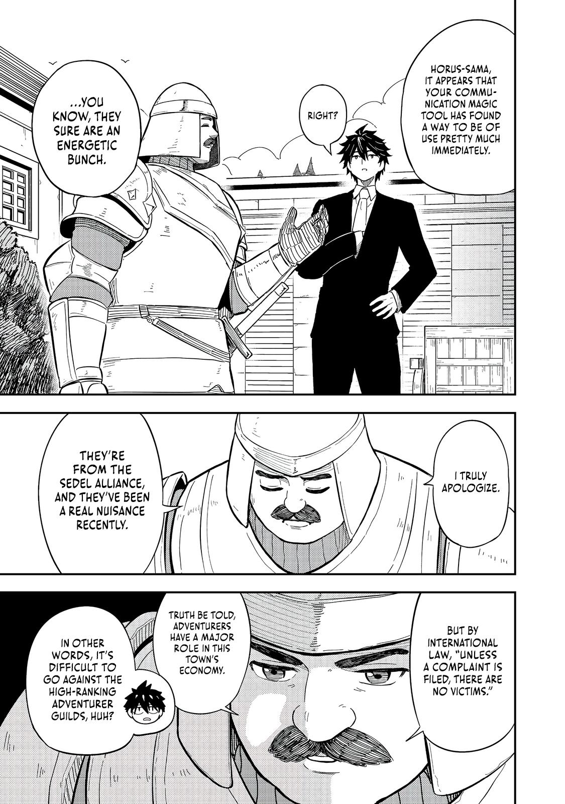 Outo One Operation Golem Master. Masaka no Tsuihou!? Jiyuu no Mi ni Natta node Deshi no Bijin Yuusha-tachi to Issho ni Saikyou Golem Tsukurimasu. Modottekoi to Iwaretemo Mou Shiran! @comic Chap 14 - Next Chap 15