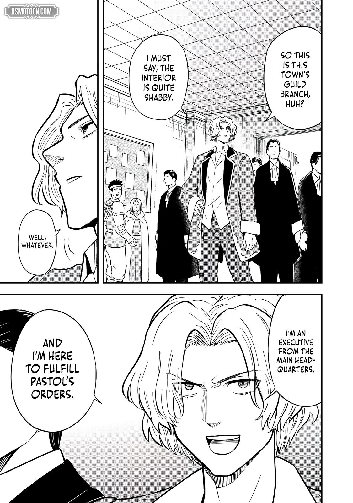 Outo One Operation Golem Master. Masaka no Tsuihou!? Jiyuu no Mi ni Natta node Deshi no Bijin Yuusha-tachi to Issho ni Saikyou Golem Tsukurimasu. Modottekoi to Iwaretemo Mou Shiran! @comic Chap 14 - Next Chap 15