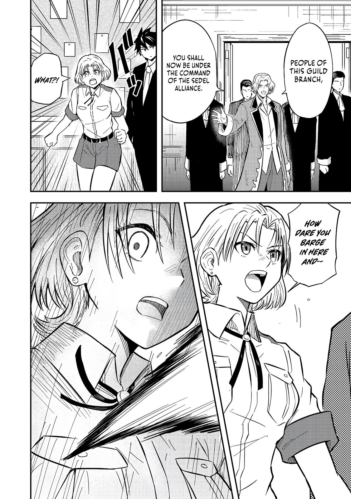 Outo One Operation Golem Master. Masaka no Tsuihou!? Jiyuu no Mi ni Natta node Deshi no Bijin Yuusha-tachi to Issho ni Saikyou Golem Tsukurimasu. Modottekoi to Iwaretemo Mou Shiran! @comic Chap 14 - Next Chap 15