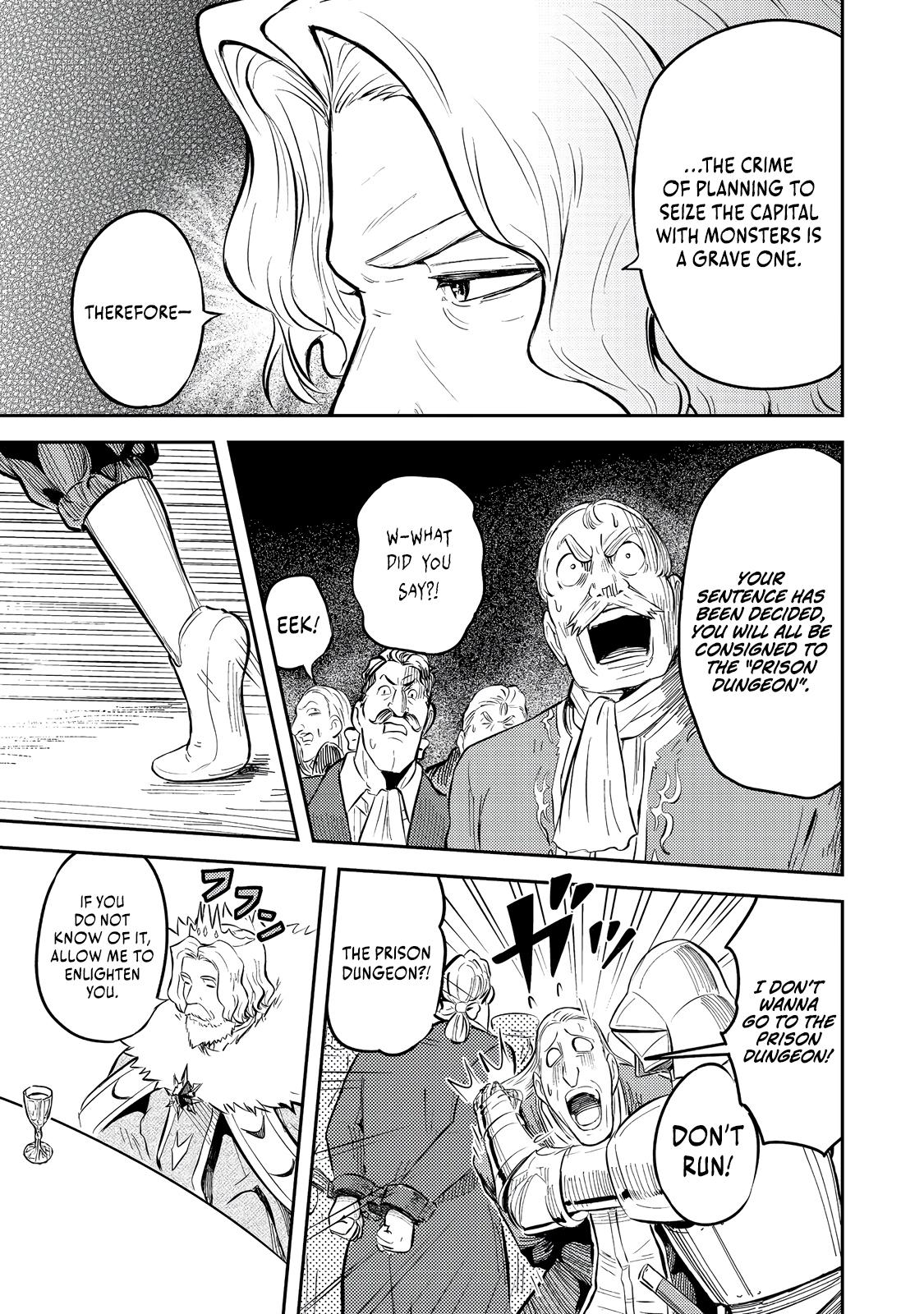 Outo One Operation Golem Master. Masaka no Tsuihou!? Jiyuu no Mi ni Natta node Deshi no Bijin Yuusha-tachi to Issho ni Saikyou Golem Tsukurimasu. Modottekoi to Iwaretemo Mou Shiran! @comic Chap 10 - Next Chap 11