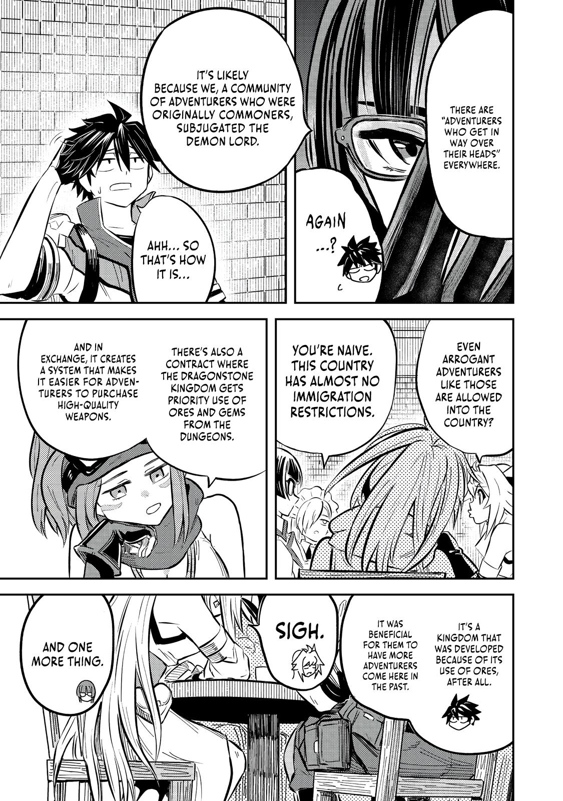 Outo One Operation Golem Master. Masaka no Tsuihou!? Jiyuu no Mi ni Natta node Deshi no Bijin Yuusha-tachi to Issho ni Saikyou Golem Tsukurimasu. Modottekoi to Iwaretemo Mou Shiran! @comic Chap 10 - Next Chap 11