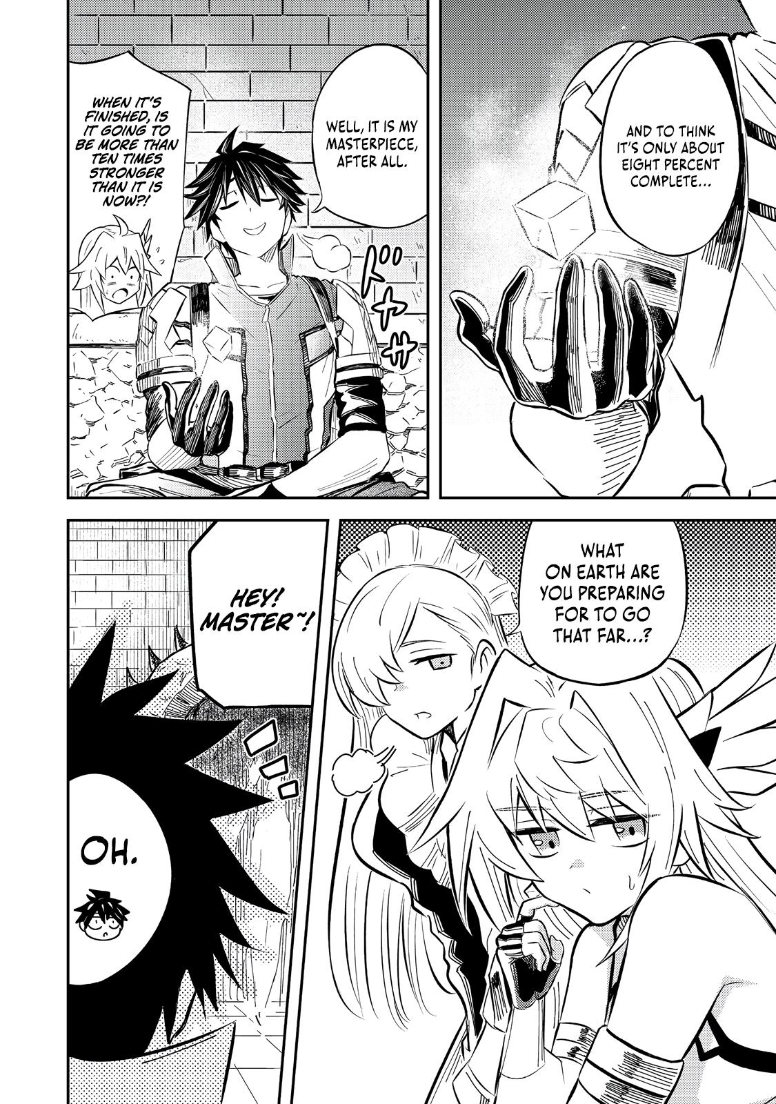 Outo One Operation Golem Master. Masaka no Tsuihou!? Jiyuu no Mi ni Natta node Deshi no Bijin Yuusha-tachi to Issho ni Saikyou Golem Tsukurimasu. Modottekoi to Iwaretemo Mou Shiran! @comic Chap 10 - Next Chap 11