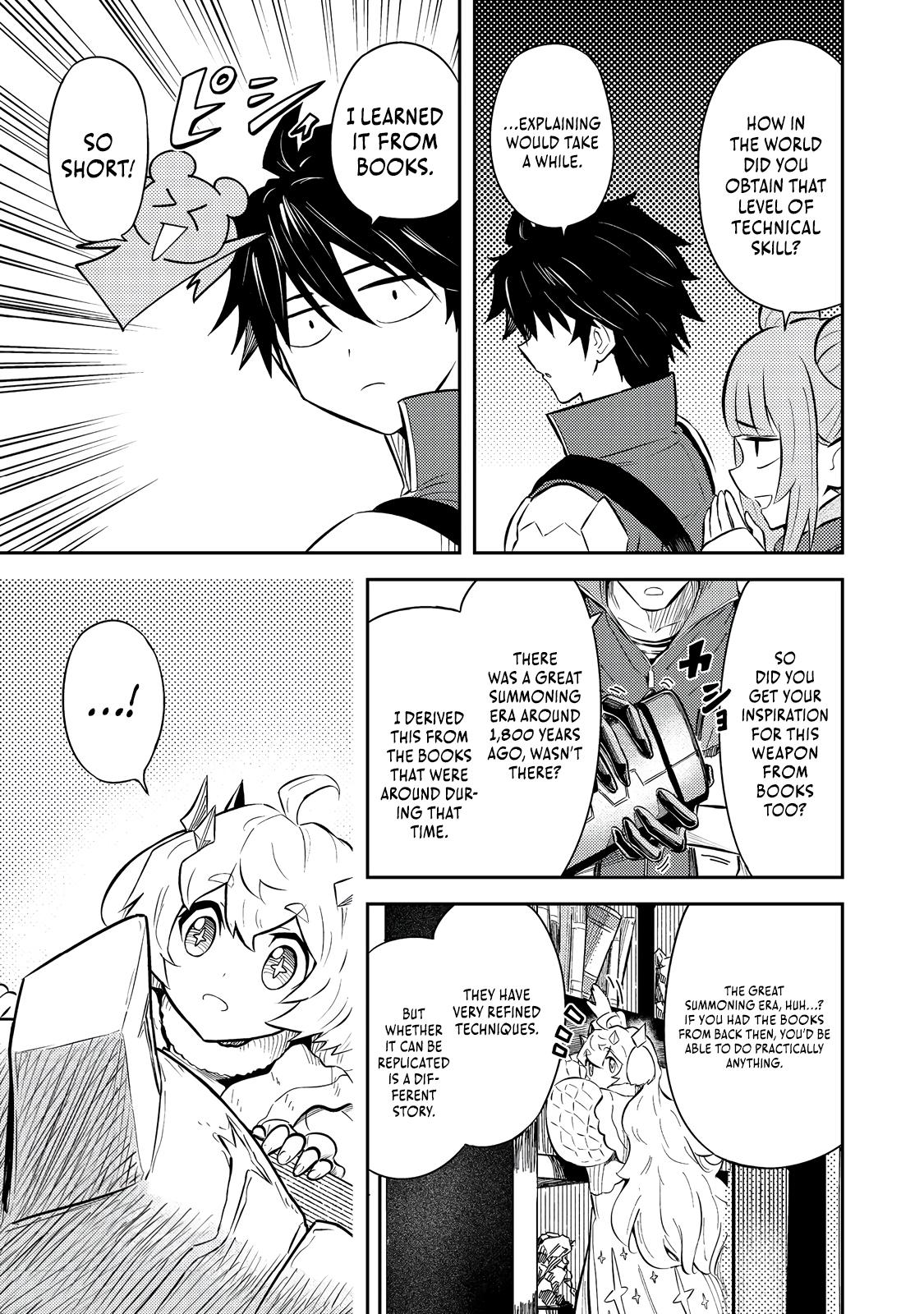 Outo One Operation Golem Master. Masaka no Tsuihou!? Jiyuu no Mi ni Natta node Deshi no Bijin Yuusha-tachi to Issho ni Saikyou Golem Tsukurimasu. Modottekoi to Iwaretemo Mou Shiran! @comic Chap 11 - Next Chap 12