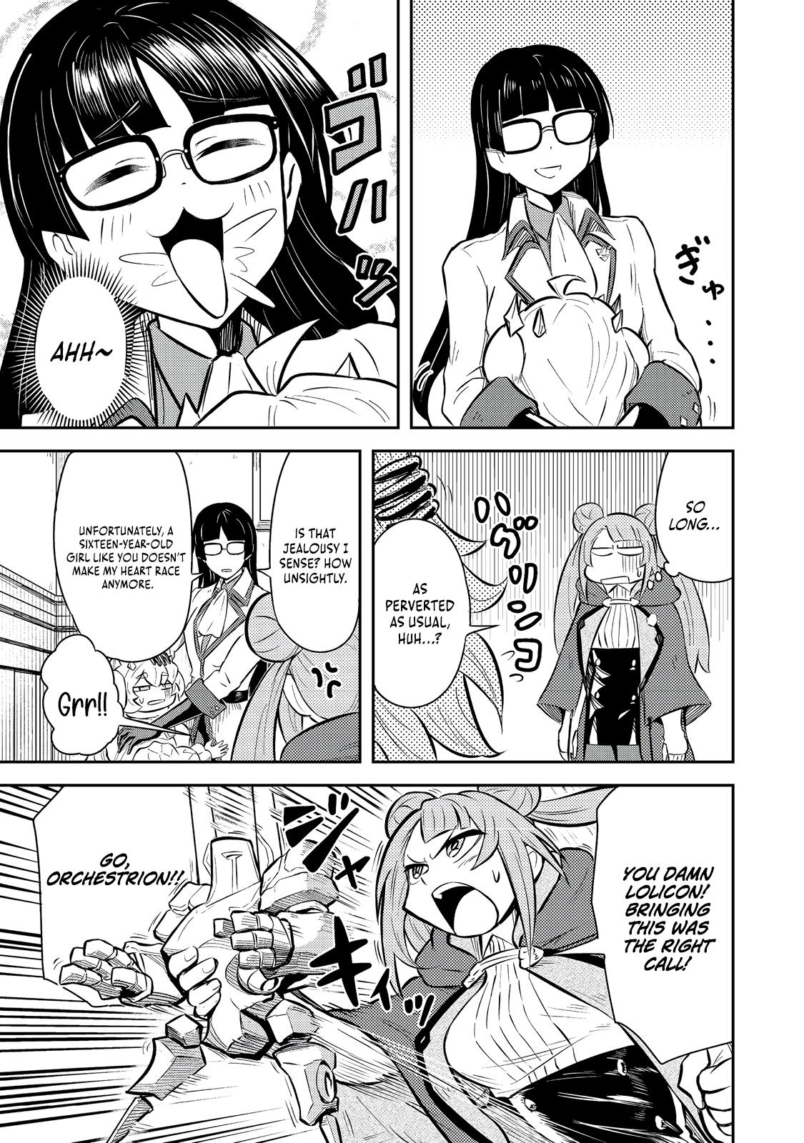 Outo One Operation Golem Master. Masaka no Tsuihou!? Jiyuu no Mi ni Natta node Deshi no Bijin Yuusha-tachi to Issho ni Saikyou Golem Tsukurimasu. Modottekoi to Iwaretemo Mou Shiran! @comic Chap 11 - Next Chap 12